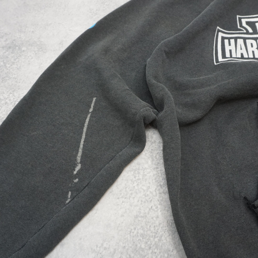2000s Screen Stars Harley Davidson Graphic Hoodie