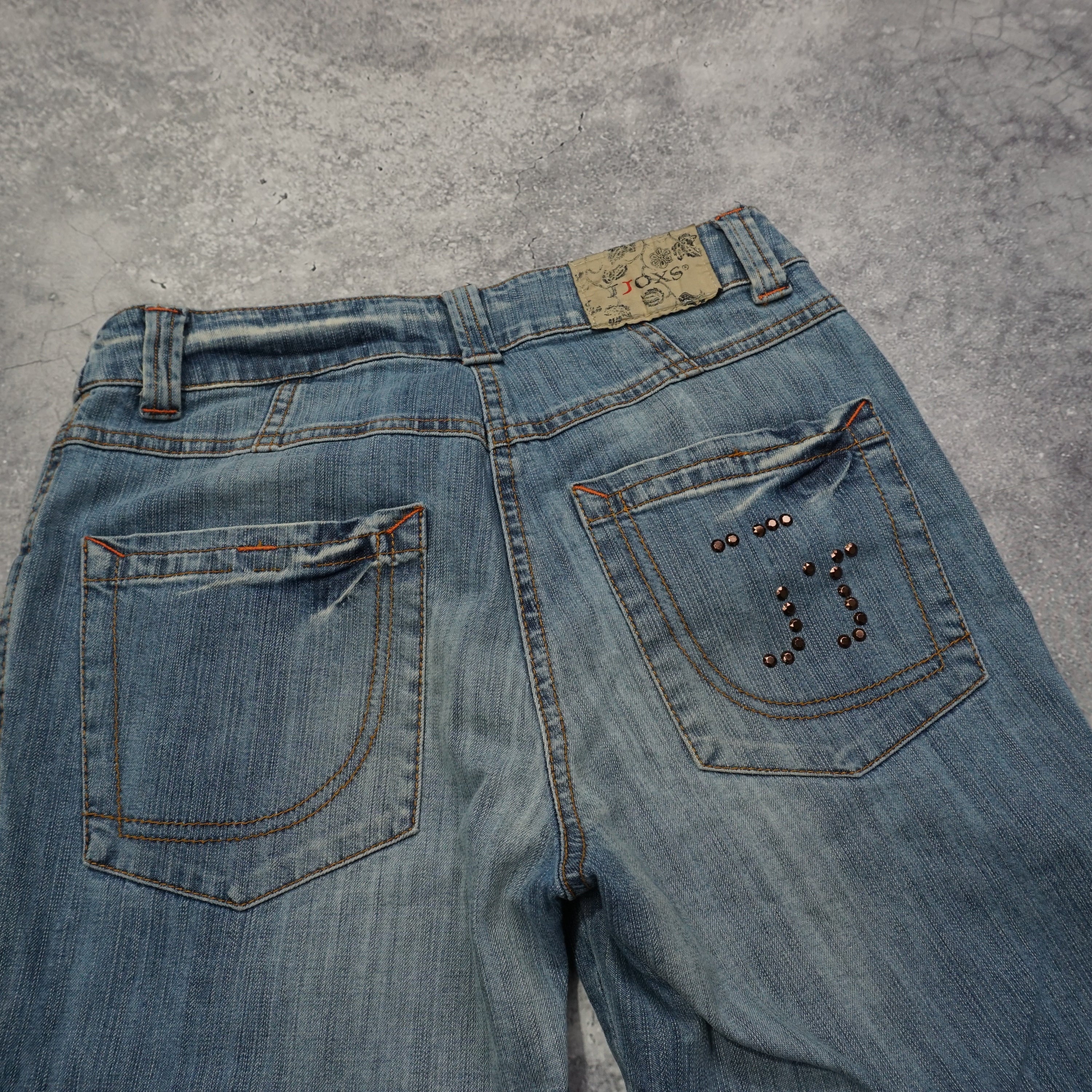 2000s Jox's Embellished Capri Jeans
