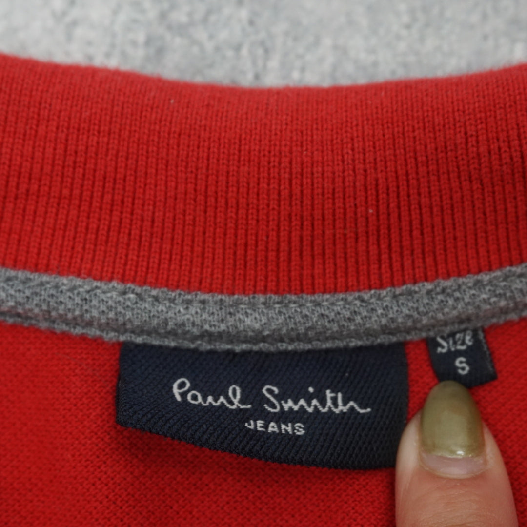 2000s Paul Smith Jeans Zebra Badge Polo