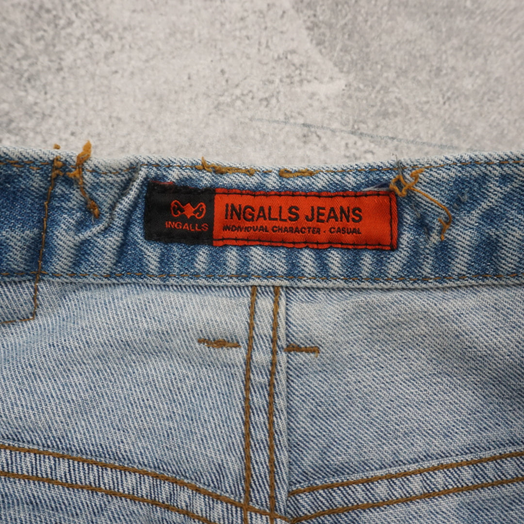 Ingalls Distressed Graphic Jeans
