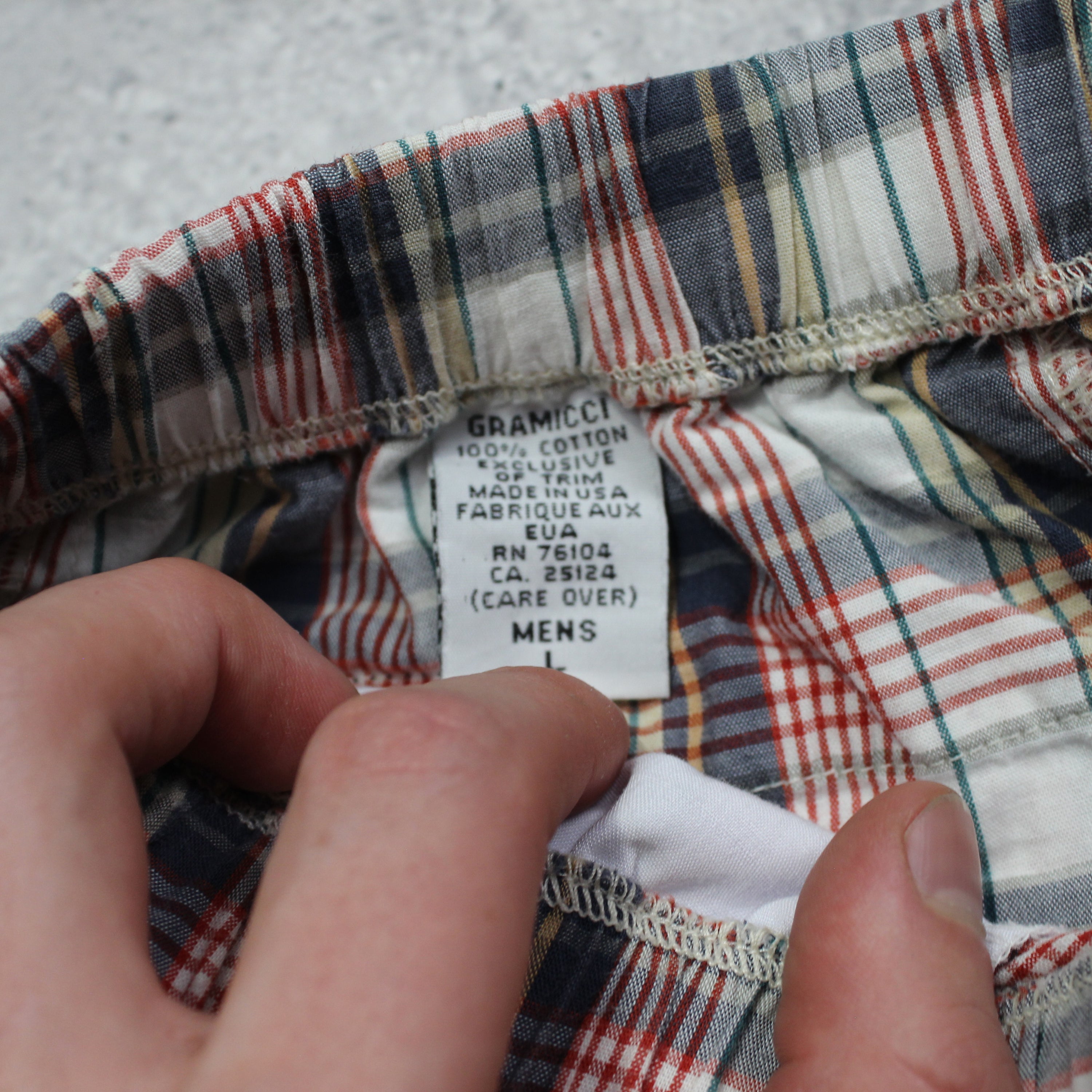 90s Gramicci Plaid Shorts