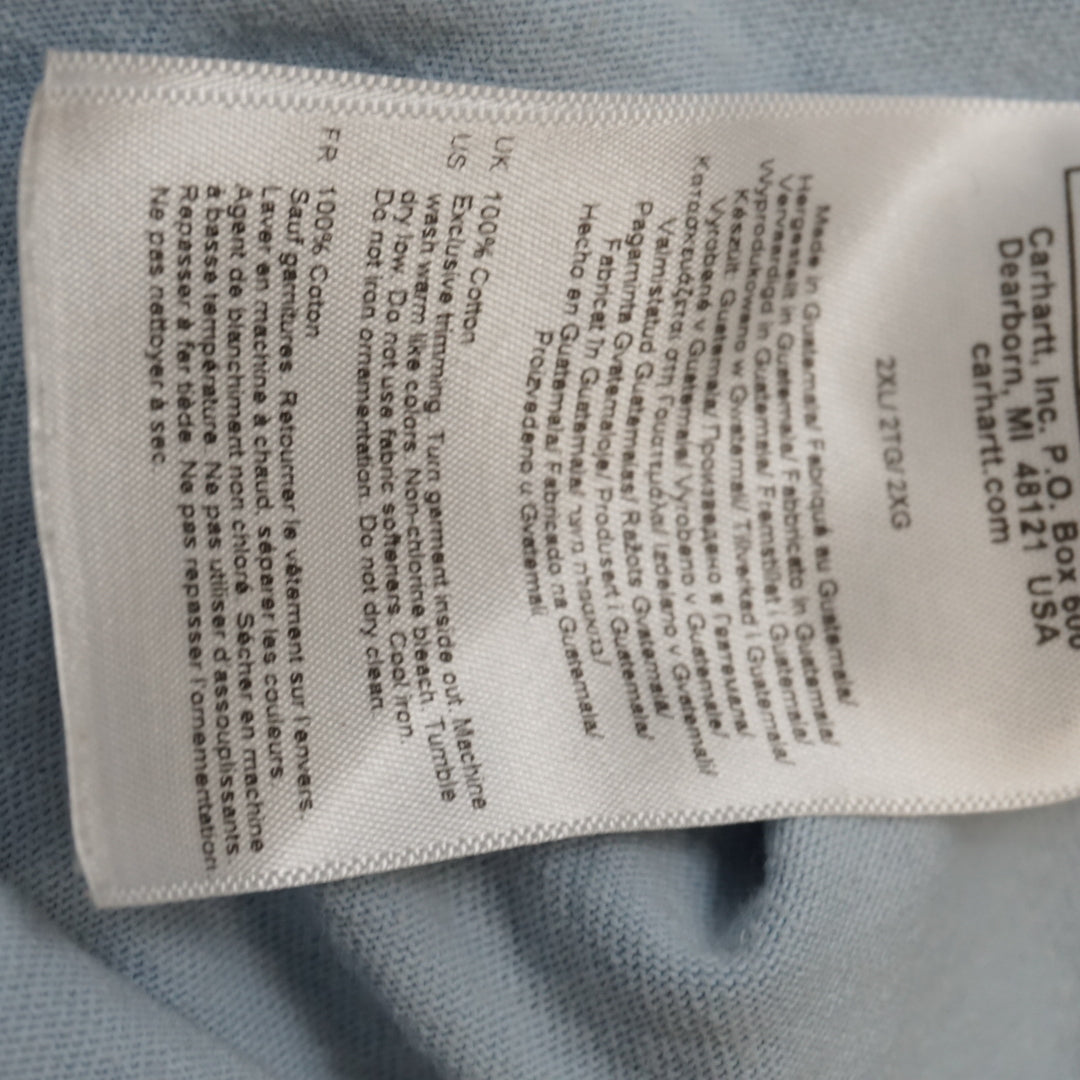 Carhartt Blue Graphic T-Shirt