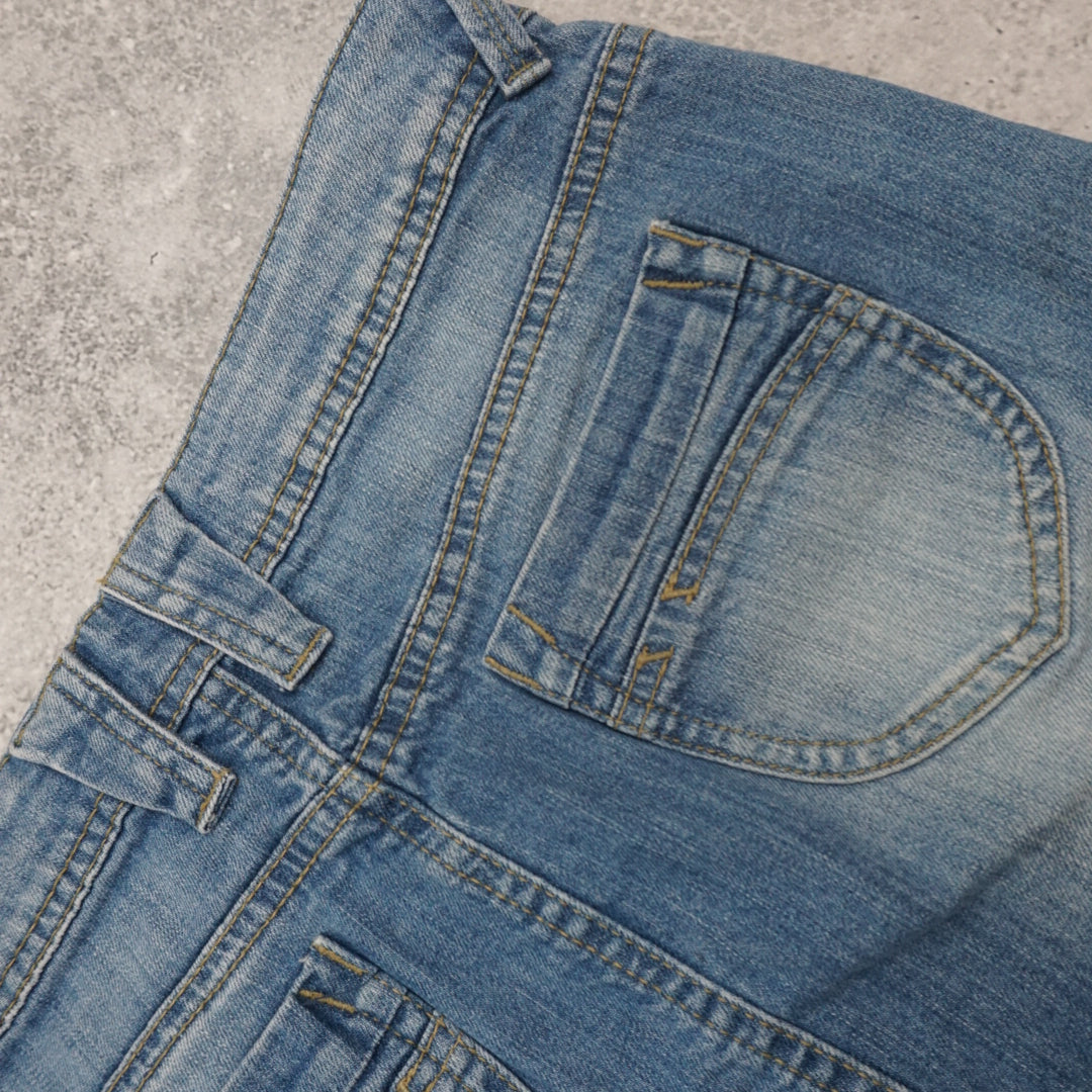 2000s Promod Denim Mini Skirt