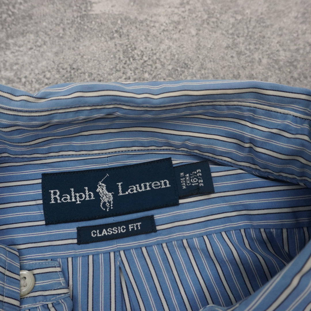 Ralph Lauren Classic Fit Striped Button Up