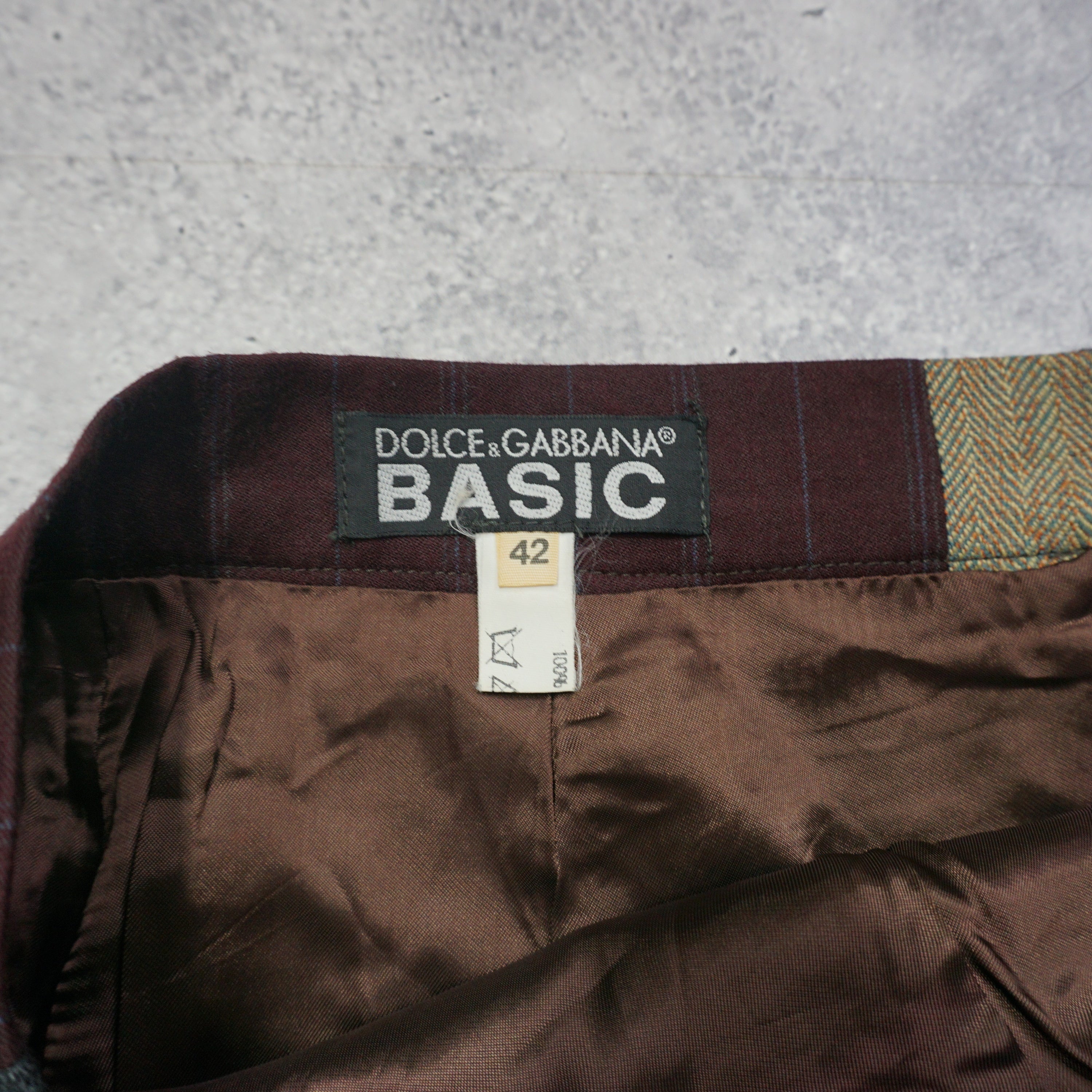2000s Dolce & Gabbana Patchwork Skirt