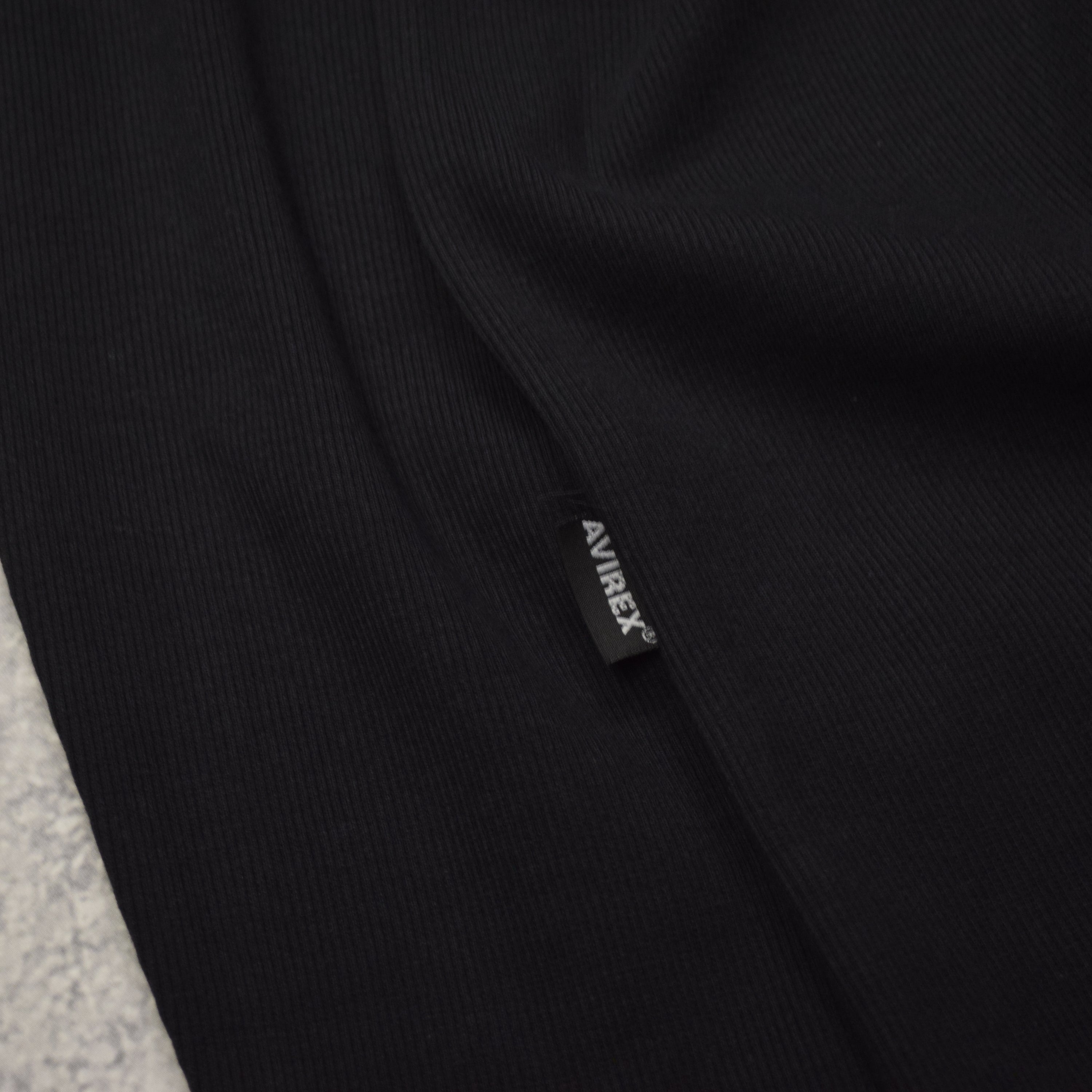Avirex Ribbed Long Sleeve T-Shirt