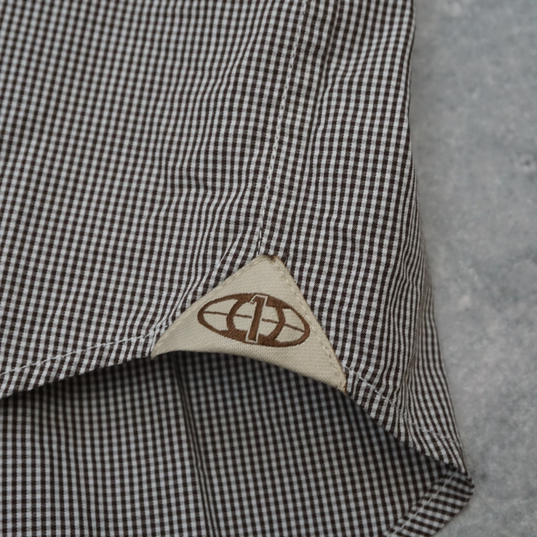 2000s Alviero Martini Gingham Shirt