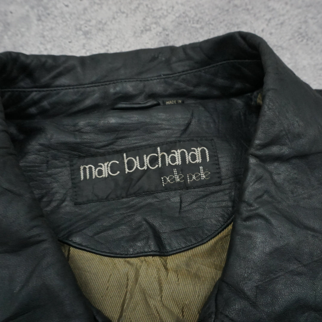90s Pelle Pelle Marc Buchanan Leather Jacket