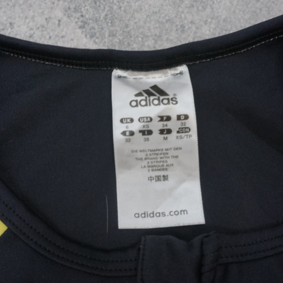 2000s Adidas Athletic Three Stripe Vest Top