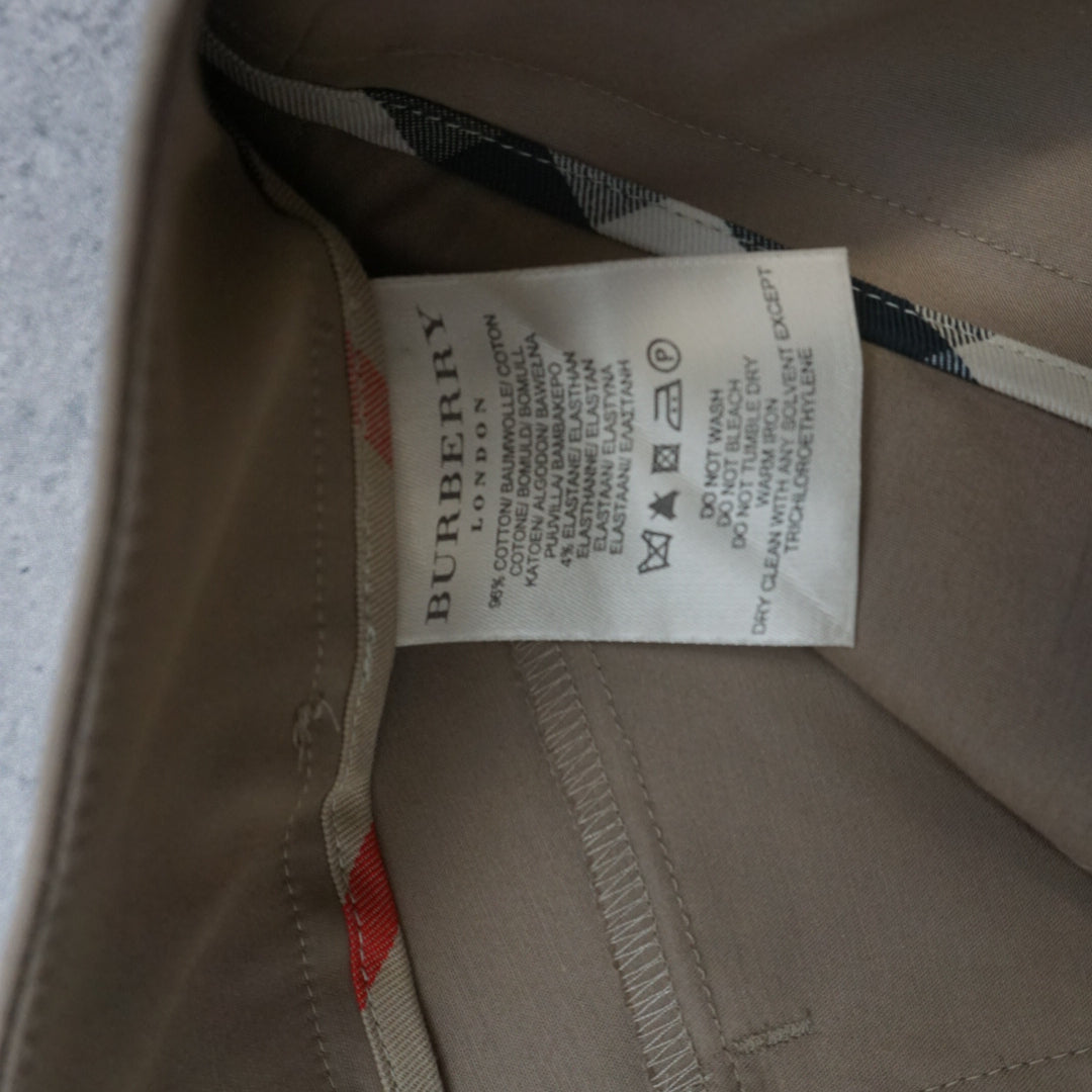 Burberry Tailored Cotton Pants