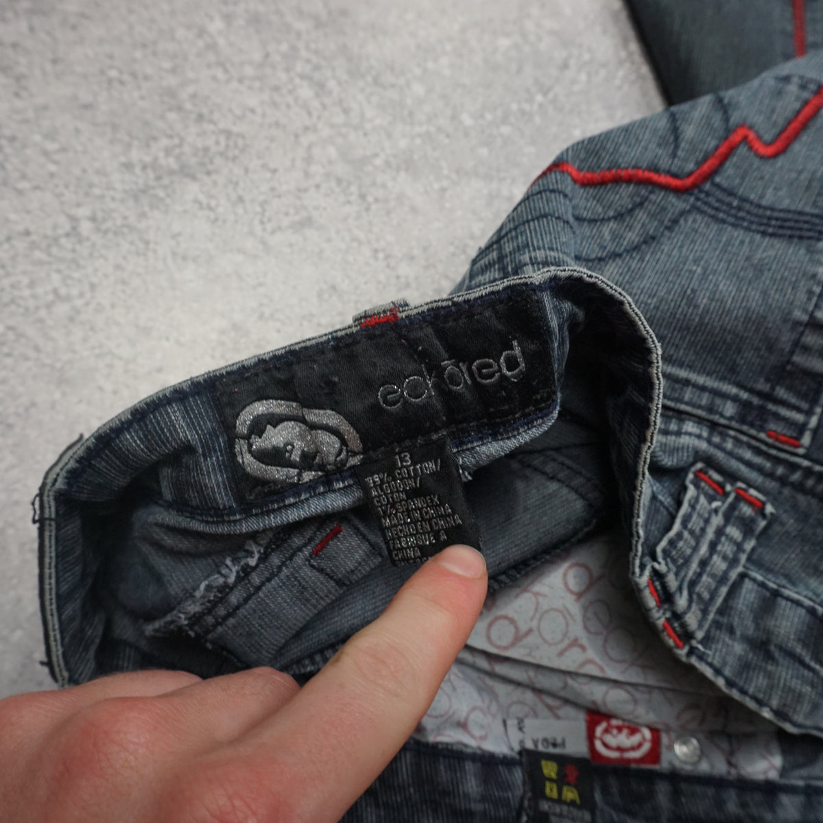 2000s Ecko Unltd Embroidered Jeans