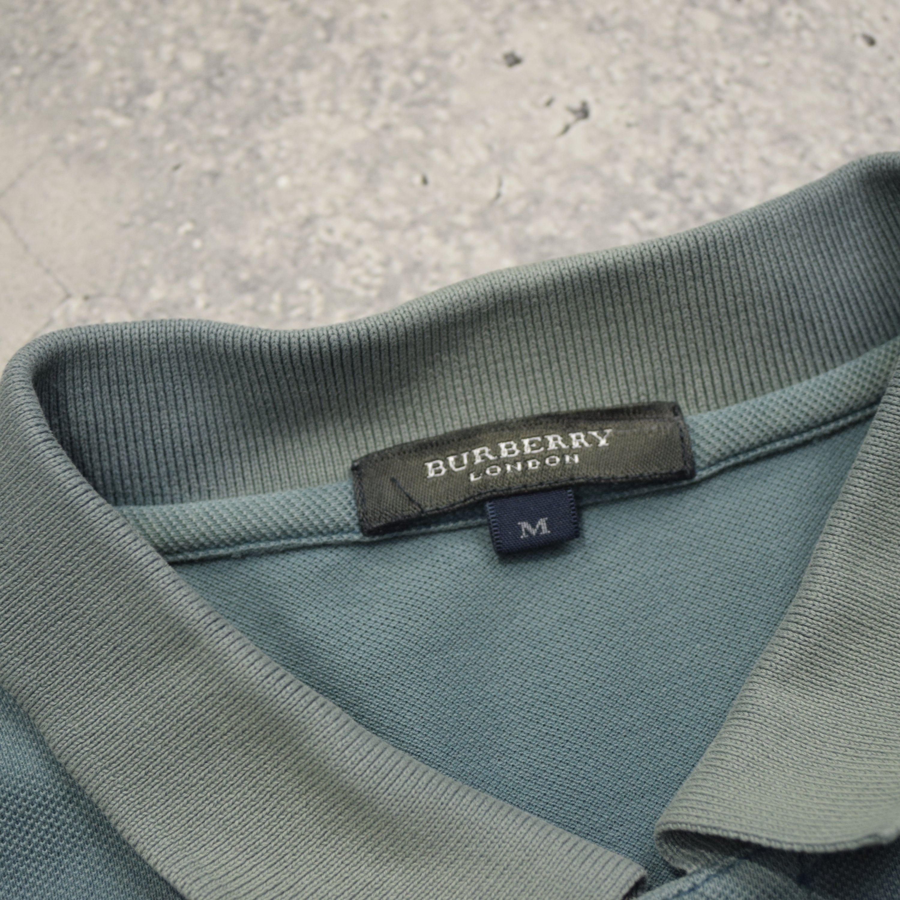 2000s Burberry Long Sleeve Polo