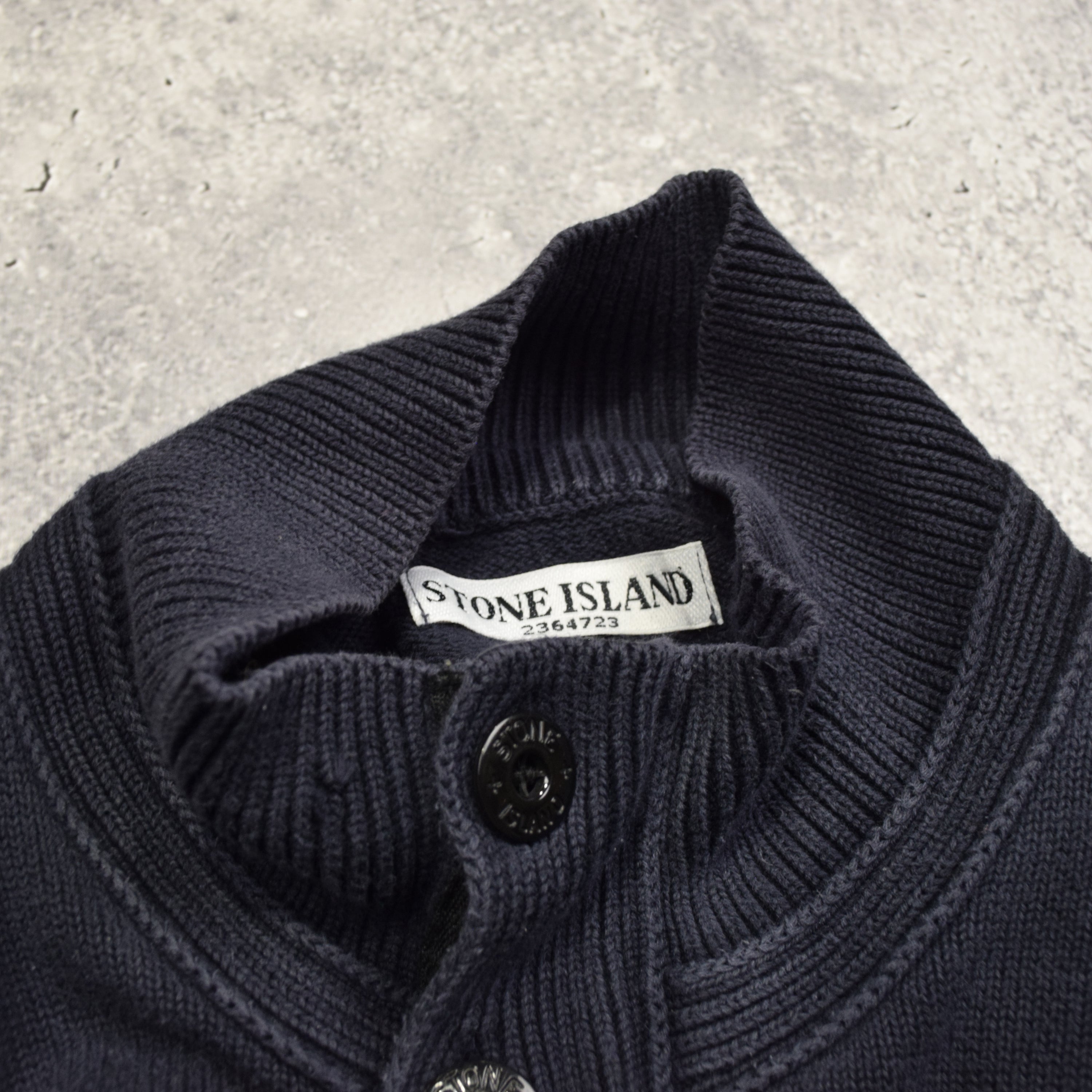 2000s Stone Island Quarter Zip Knit Sweater