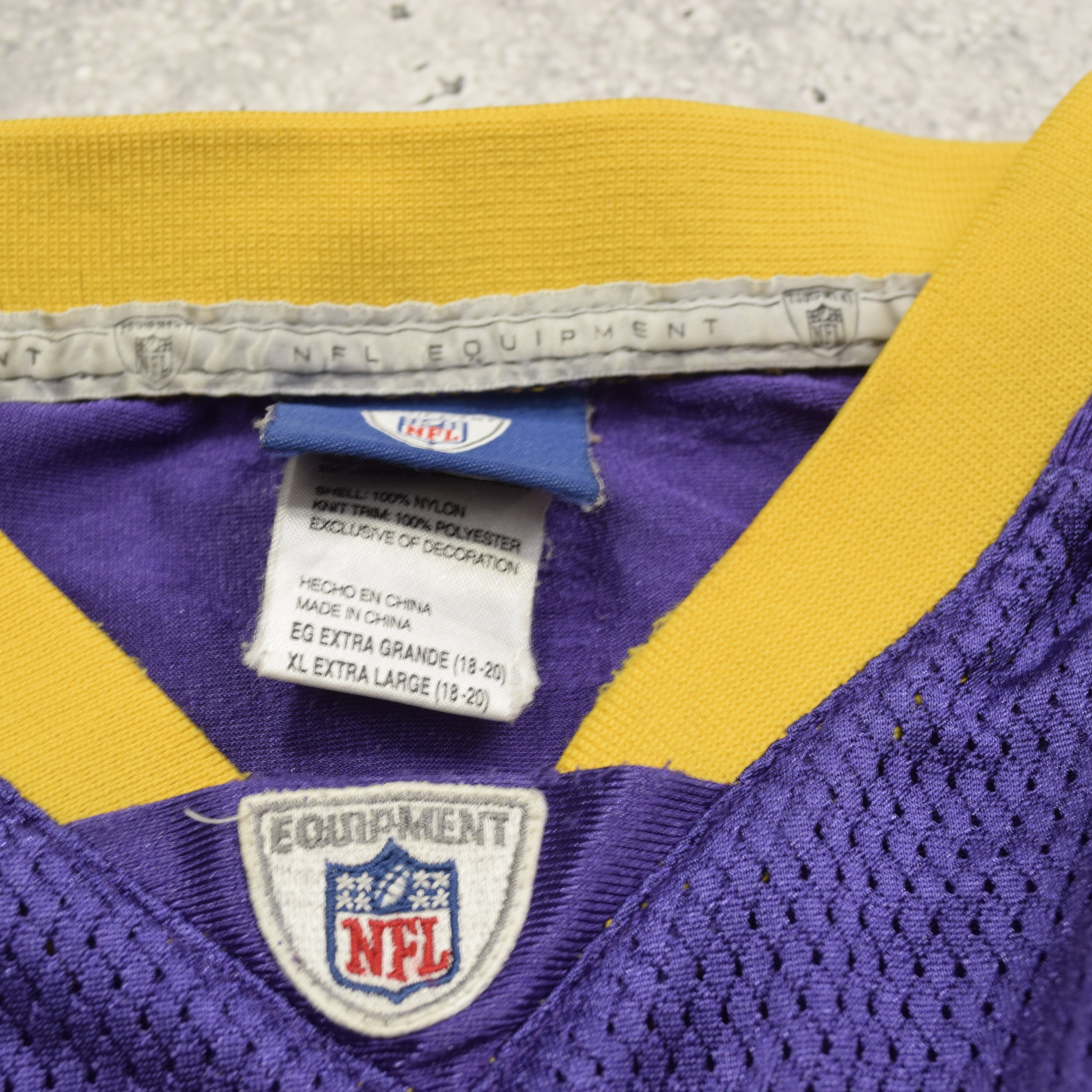 2000s Reebok Minnesota Vikings Jersey