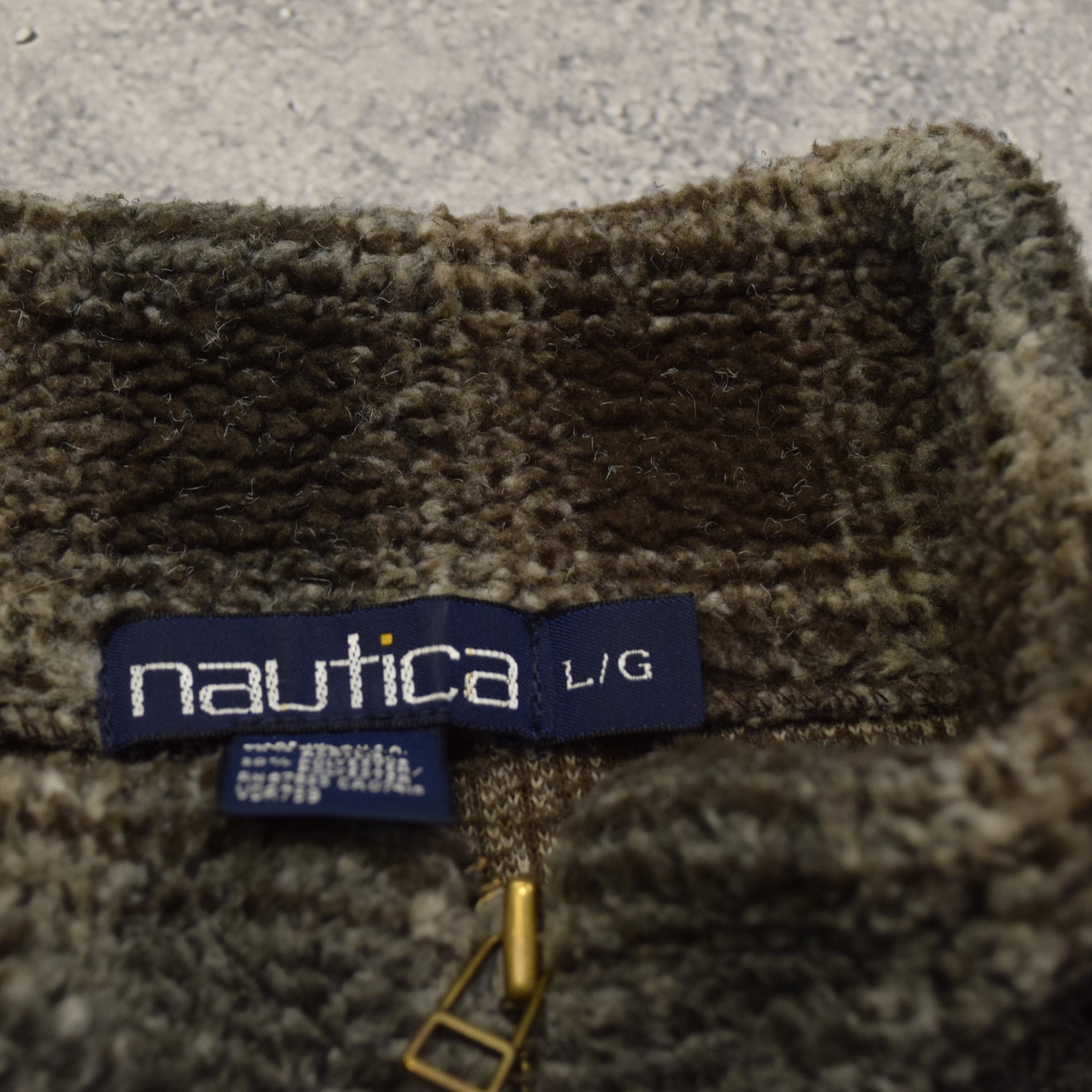 2000s Nautica 1/4 Zip Fleece Fleece