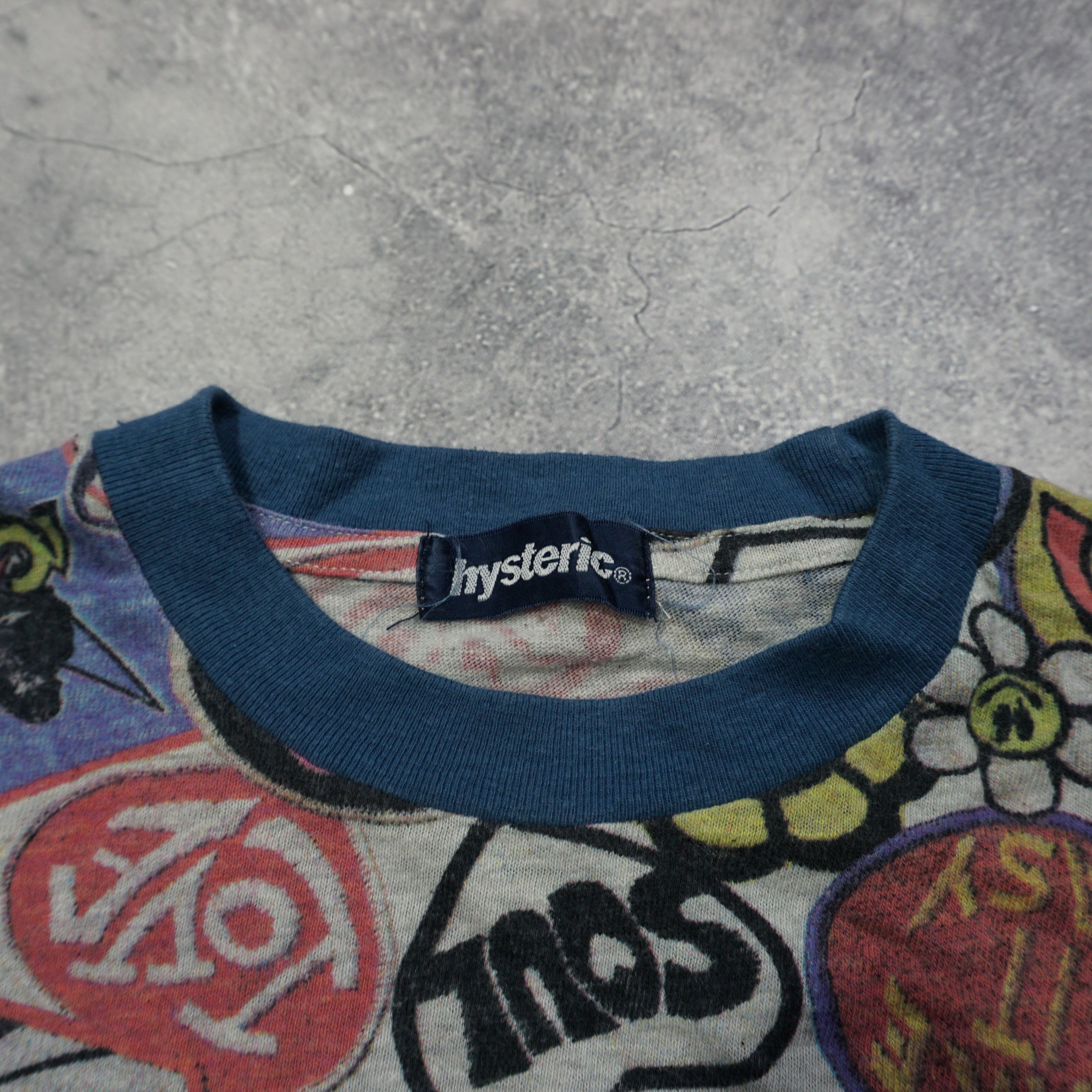 2000s Hysteric Glamour All Over Print T-Shirt