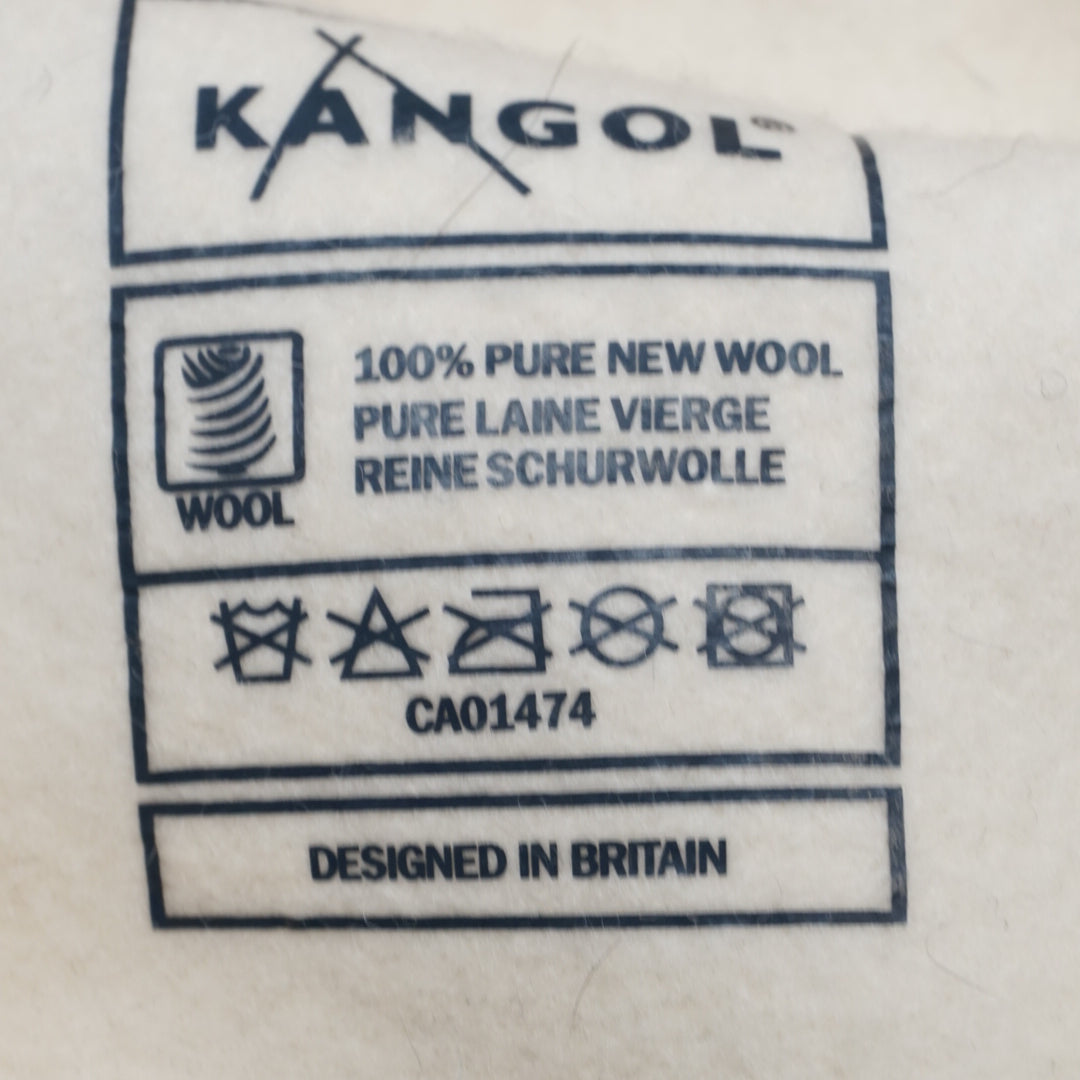 Kangol Cream Flat Cap Hat Flat Cap