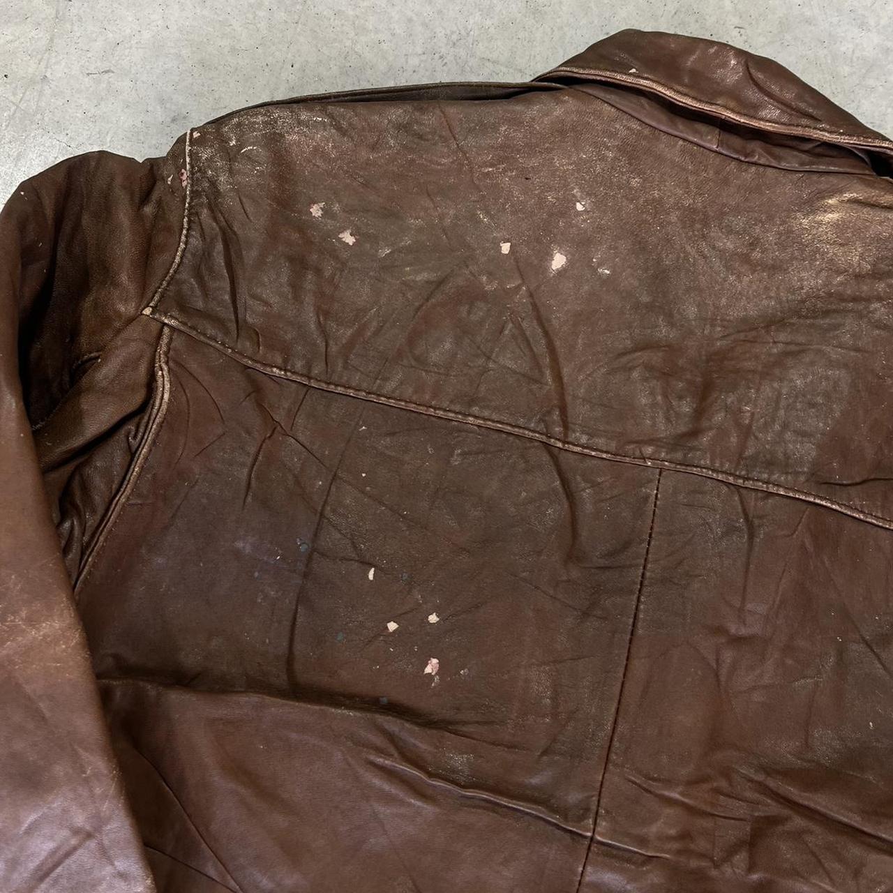 2000s Adam Spencer Leather Jacket