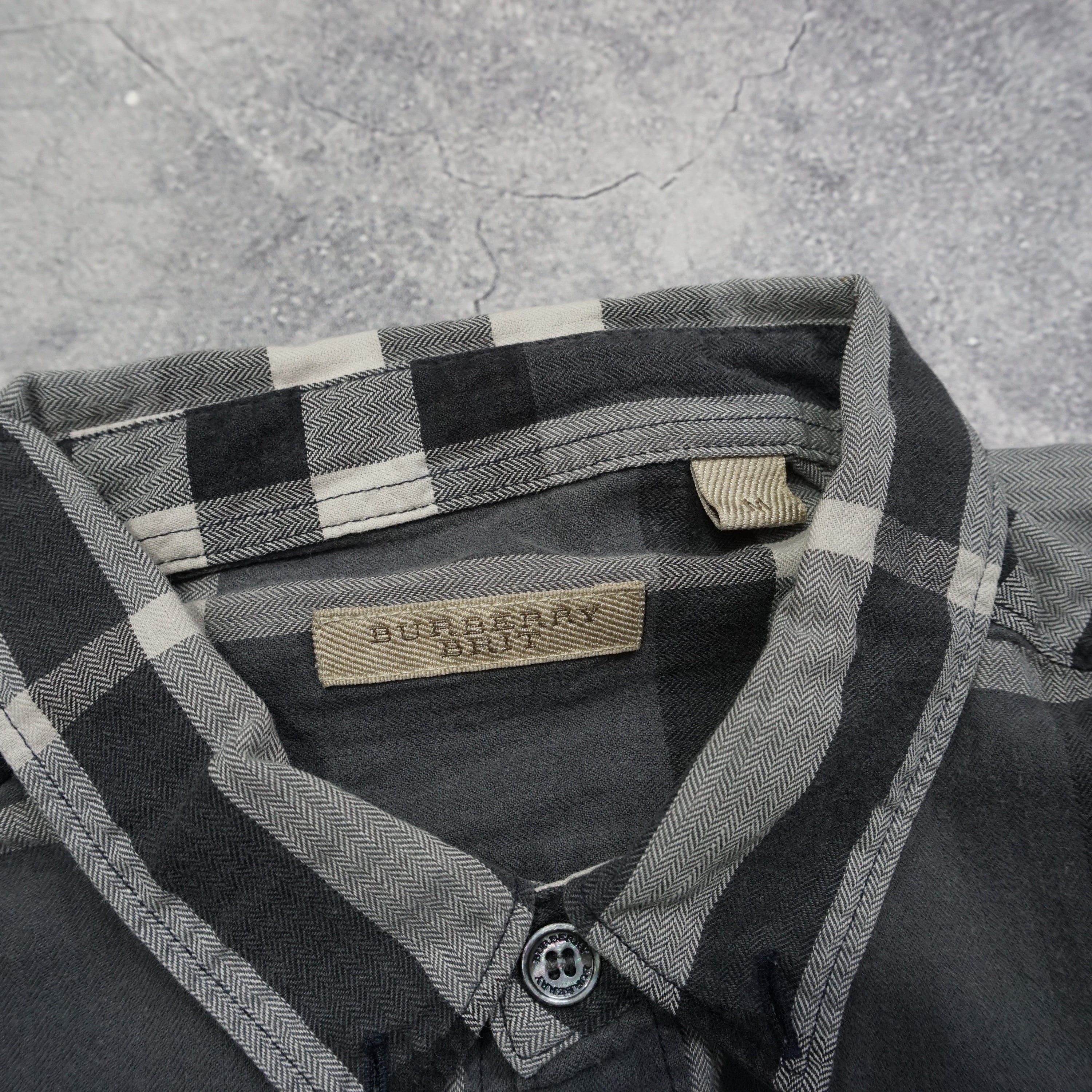 Burberry Nova Check Button Up
