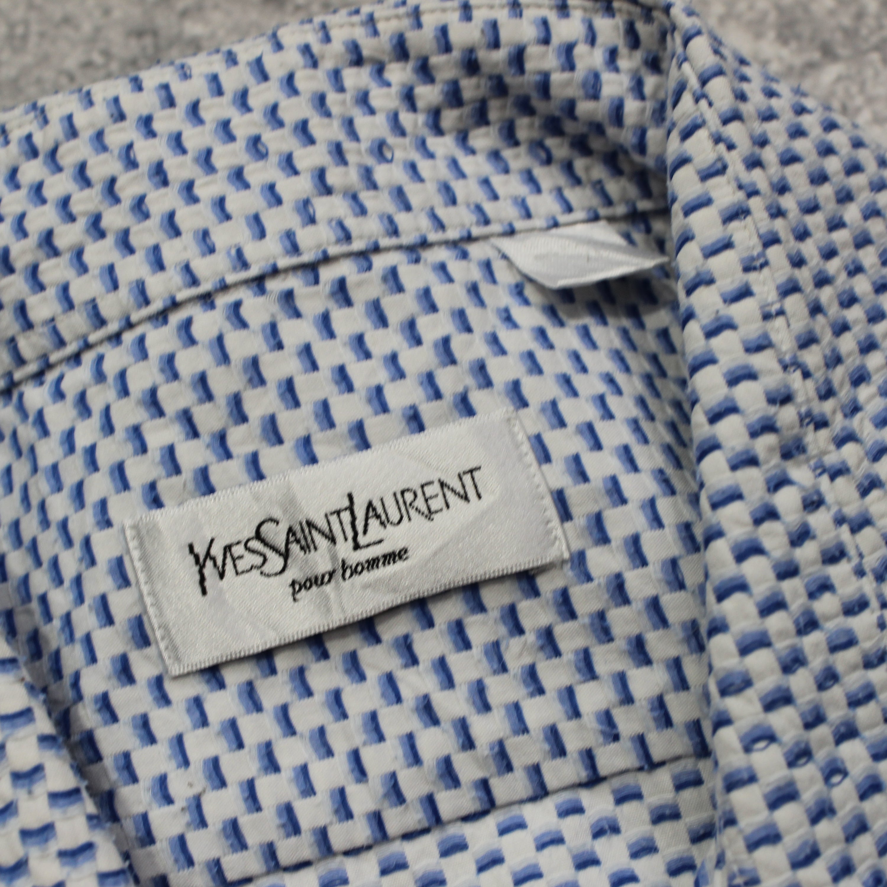 2000s Yves Saint Laurent French Cuff Button Up