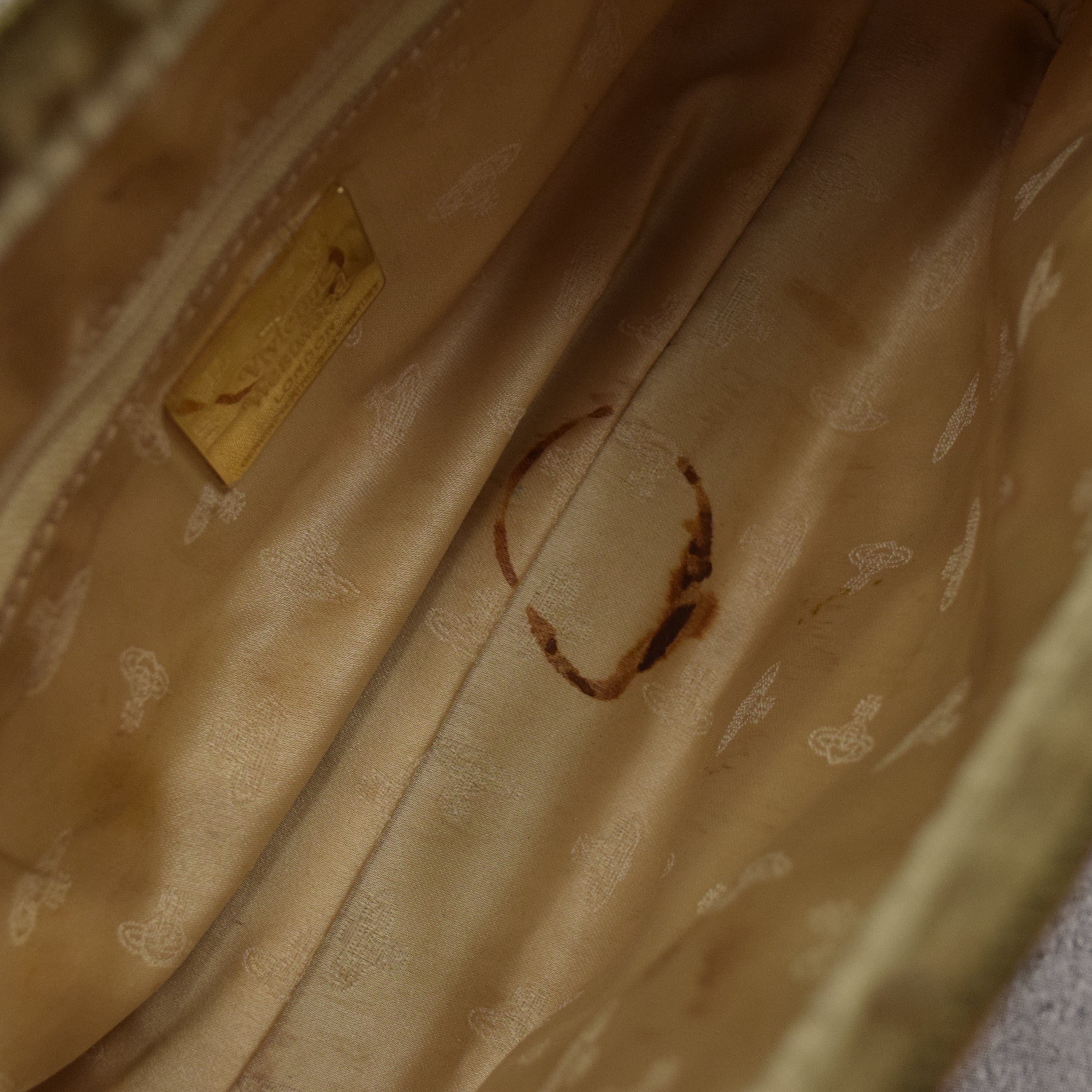 Vivienne Westwood Leather Patterned Handbag