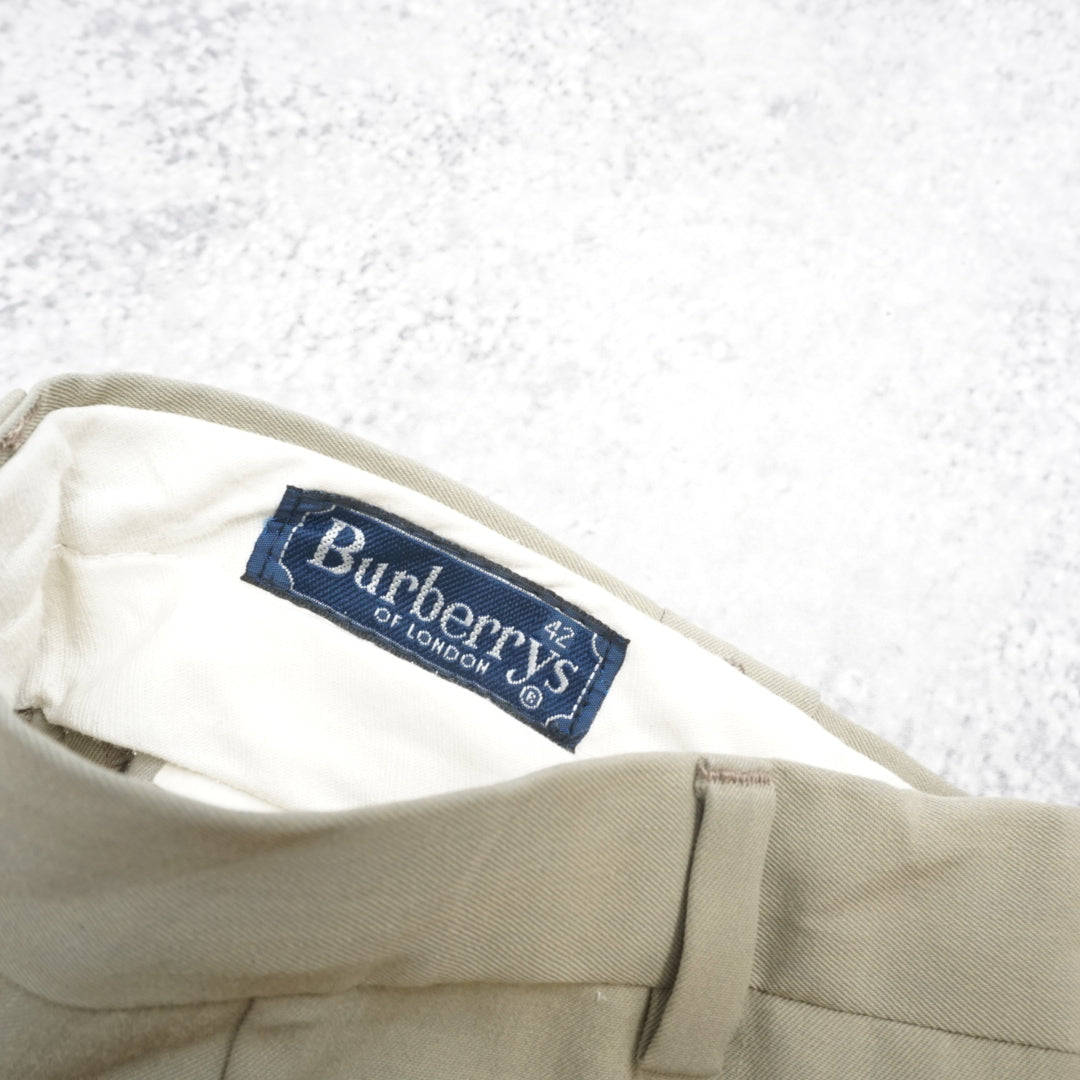 Burberry Straight Fit Pants