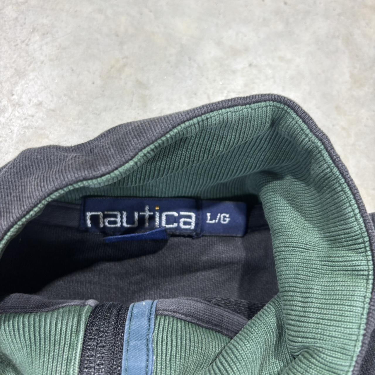 90s Nautica Oversized Quarter Zip Hoodie