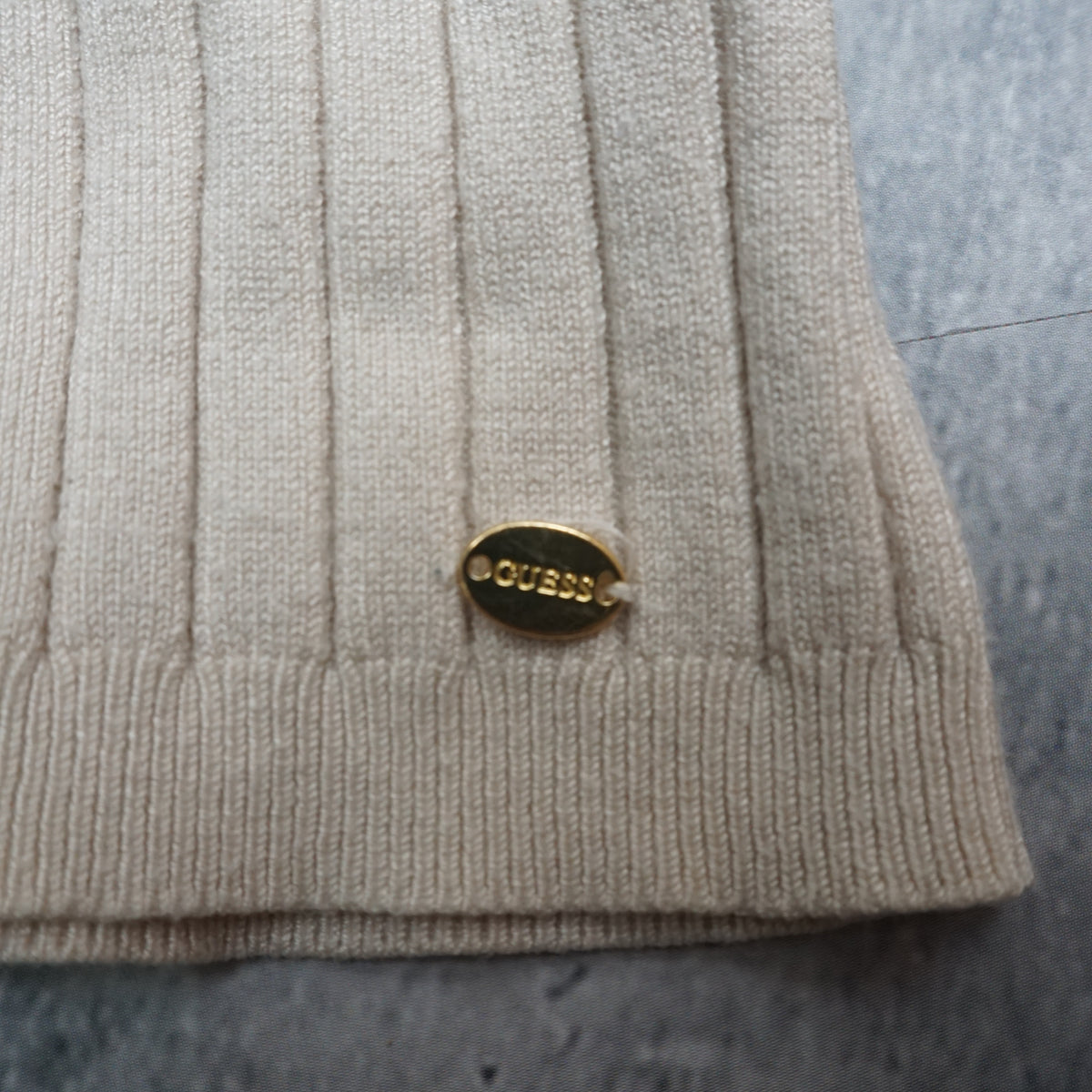 2000s Guess Cream Knit Top