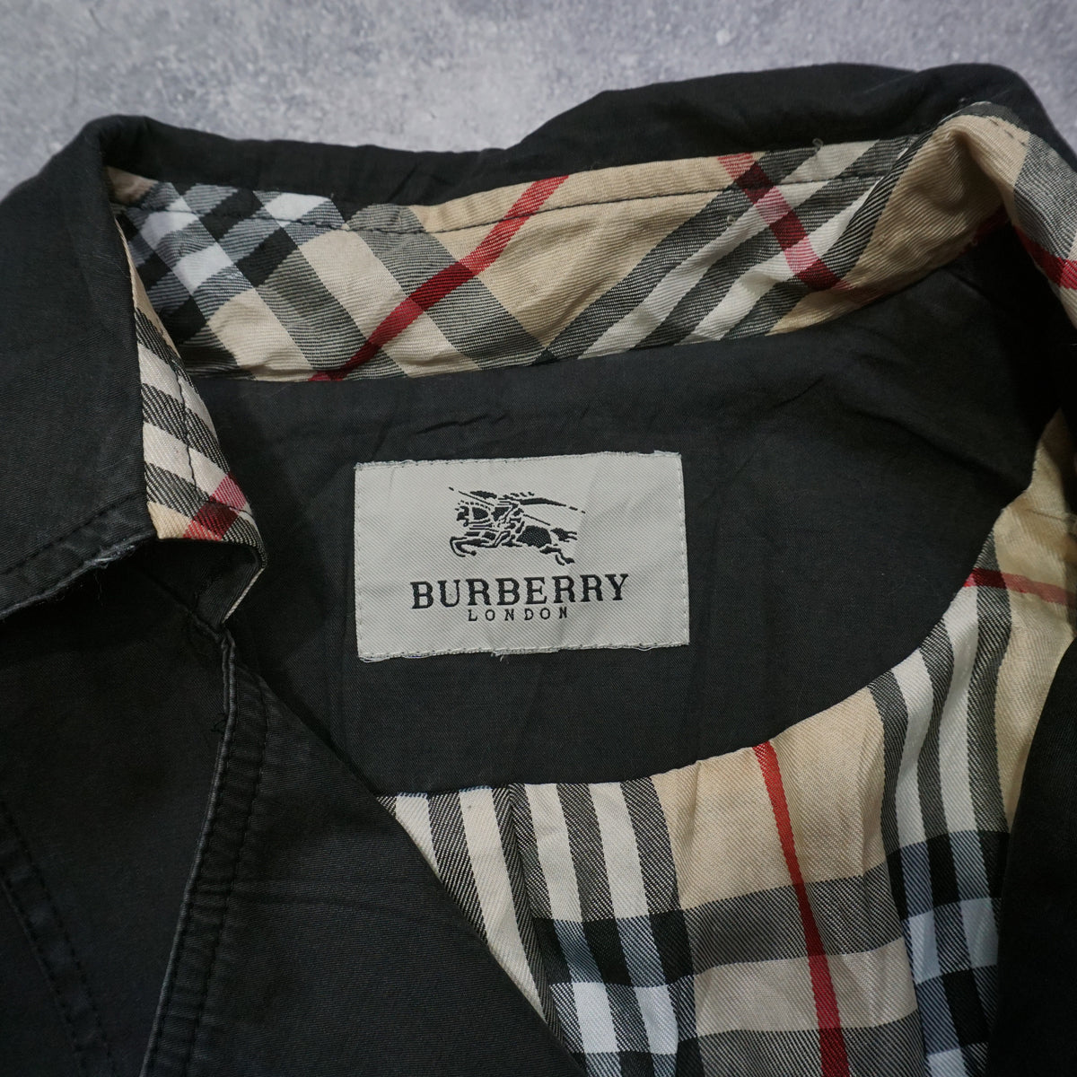 2000s Burberry Double Breasted Trench Coat