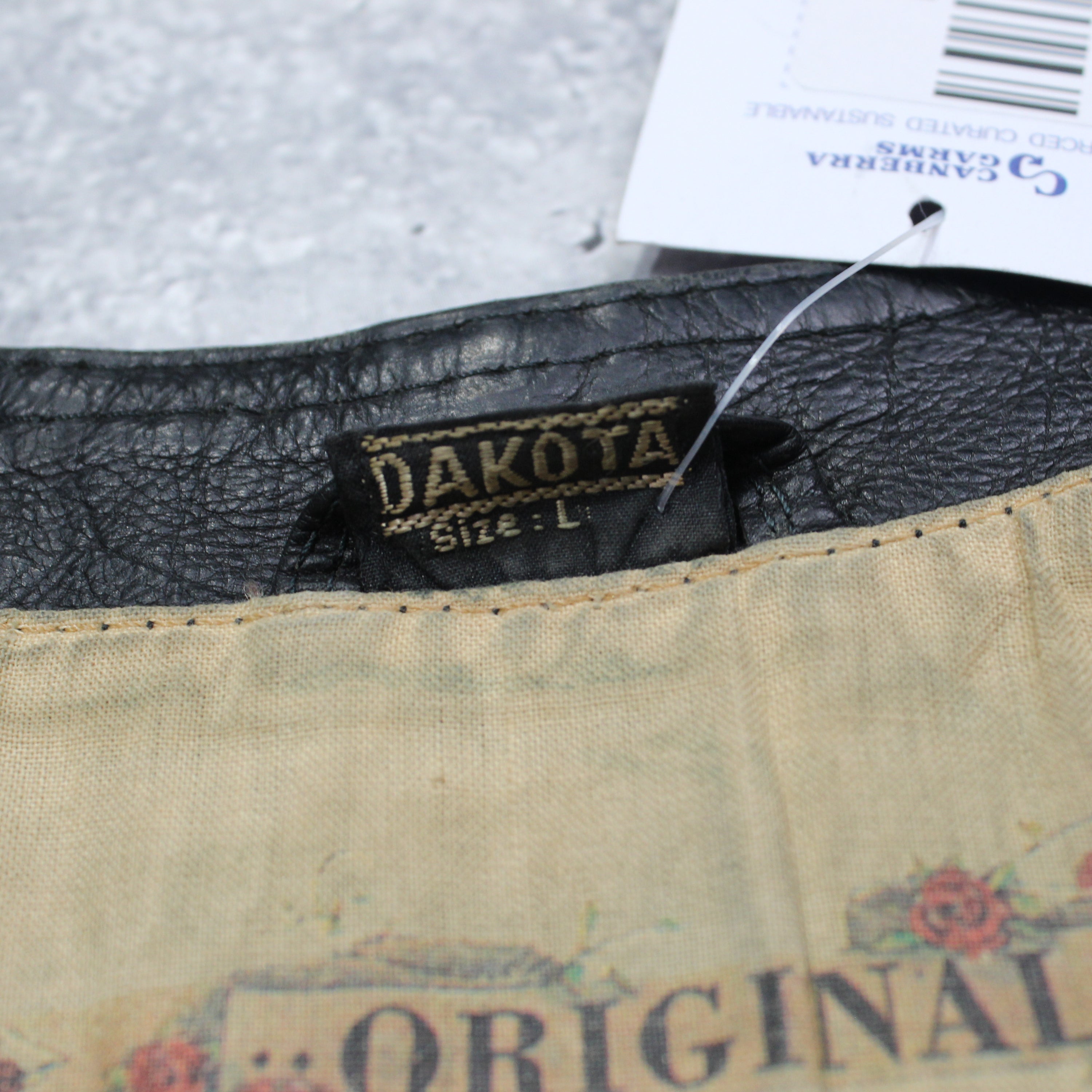 80s Dakota Leather Vest