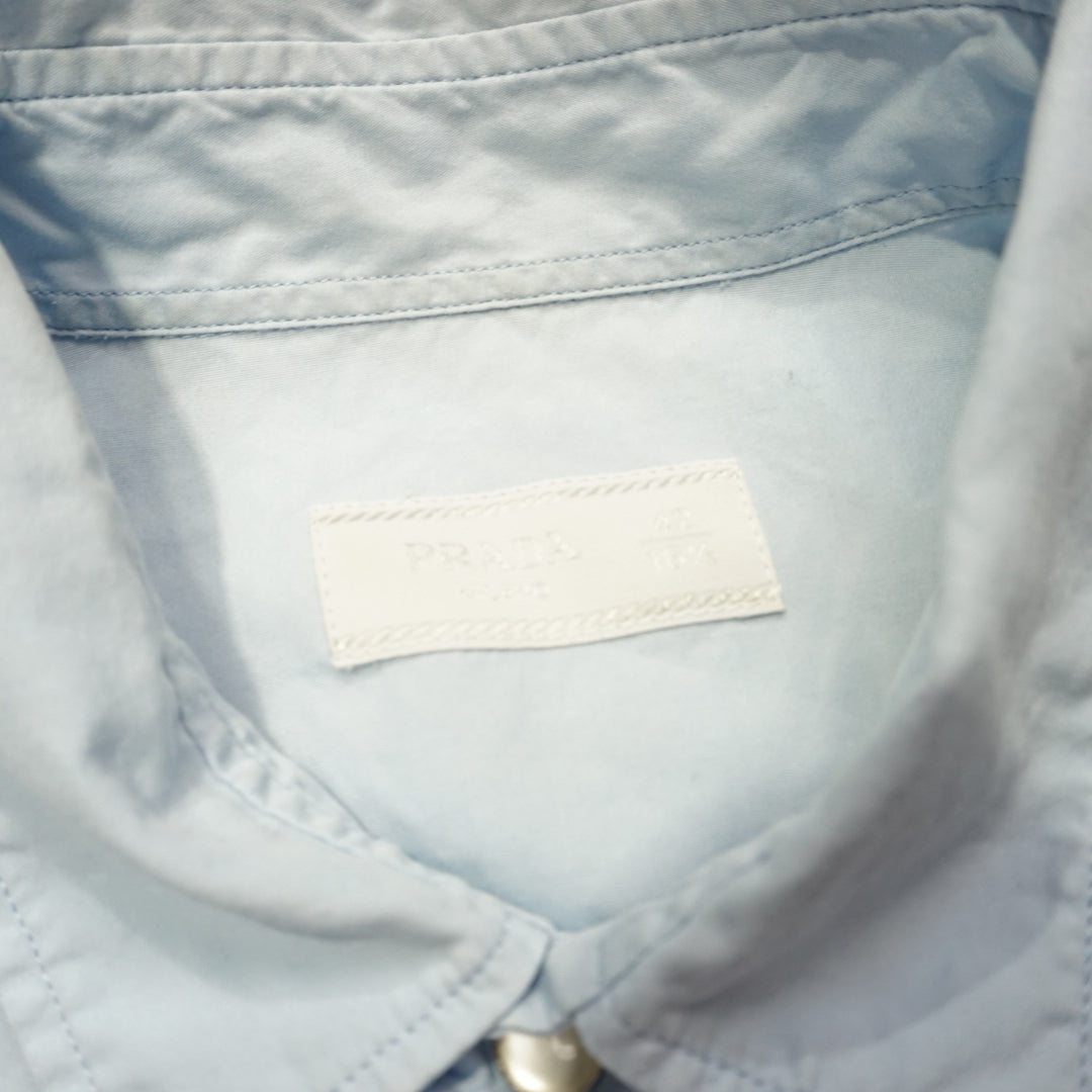 2000s Prada Snap Button Shirt