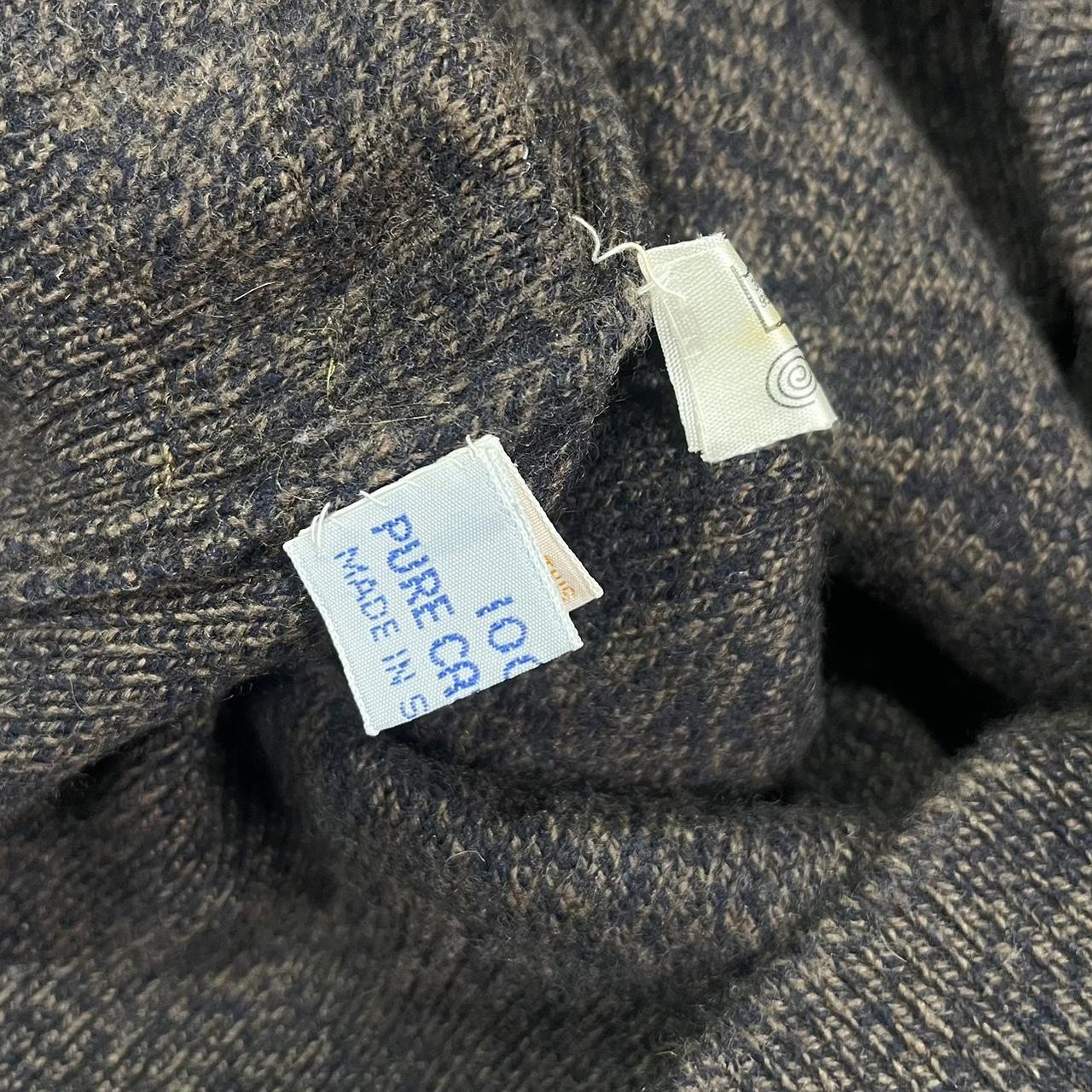 80s Burberry Button Up Sweater Sweater