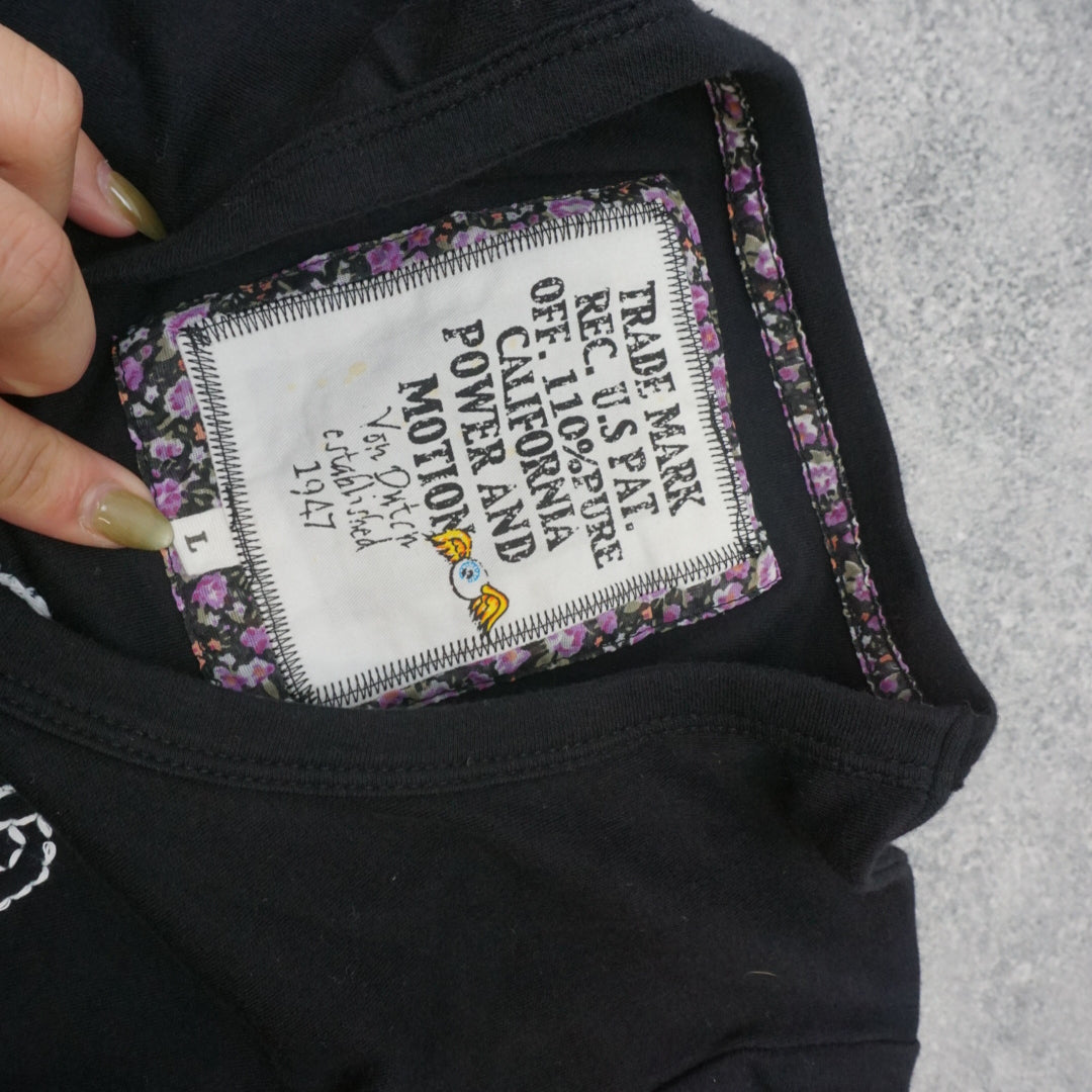 2000s Von Dutch Baby Embroidered T-Shirt