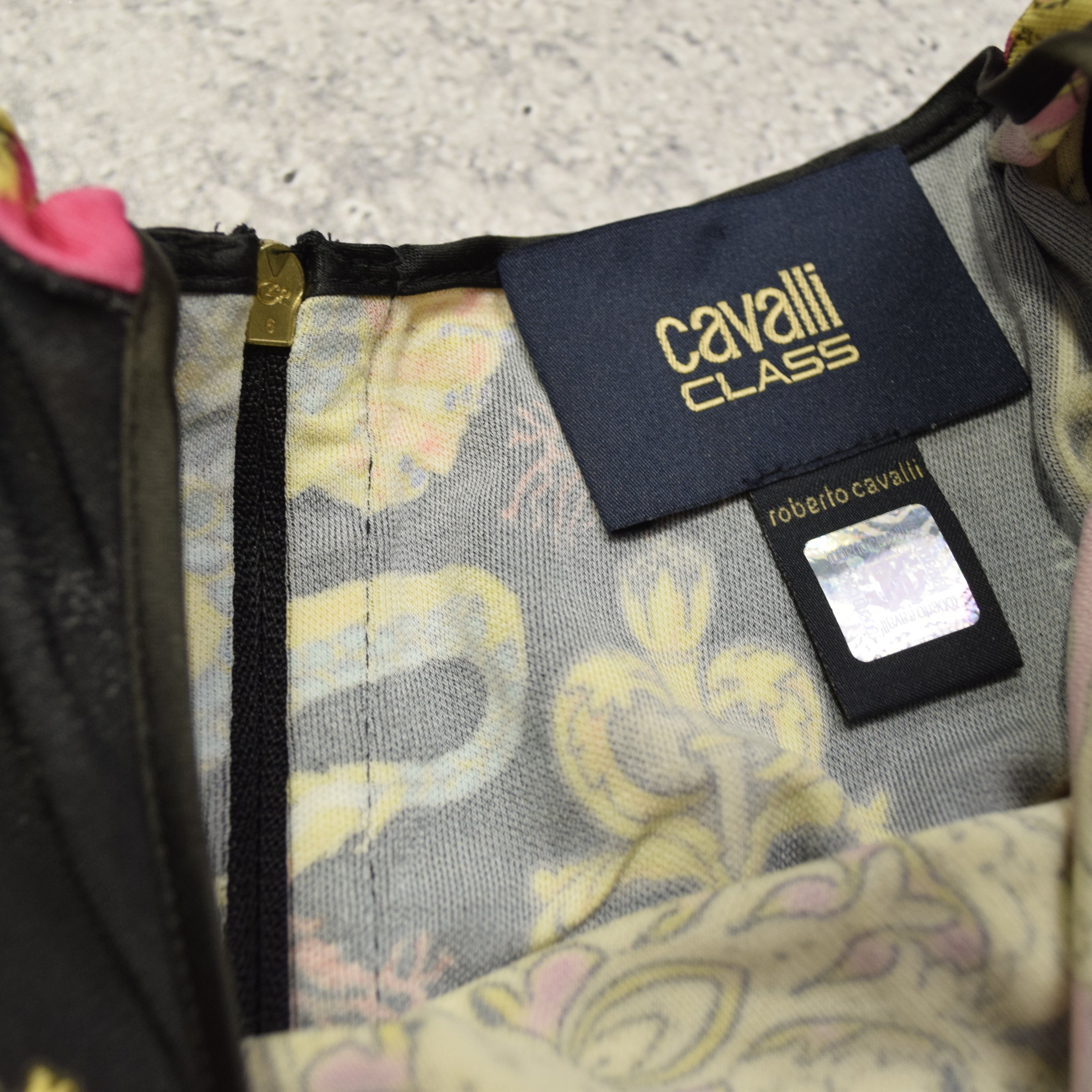 2000s Roberto Cavali Patterned Top