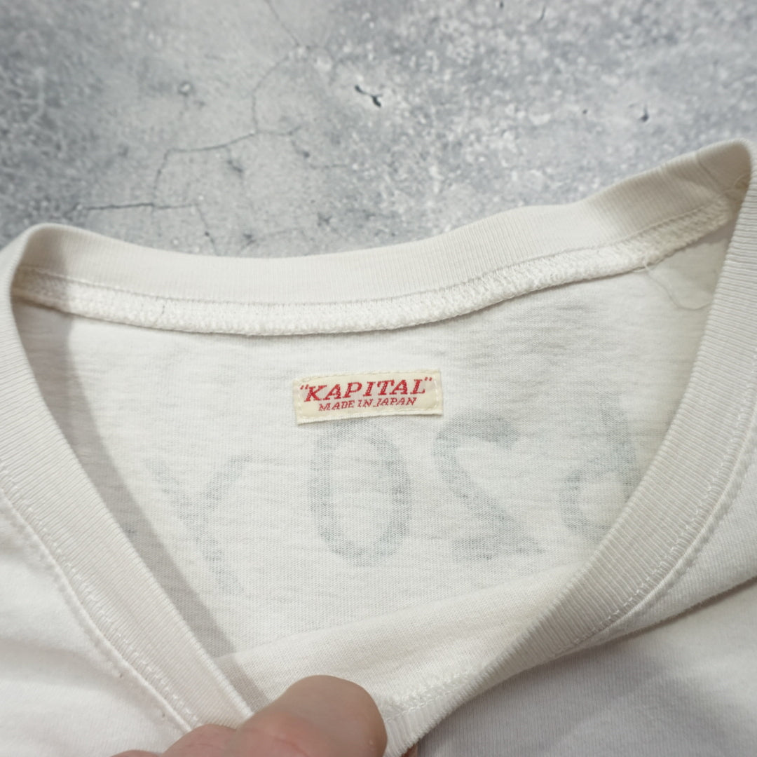 Kapital Smiley Graphic T-Shirt