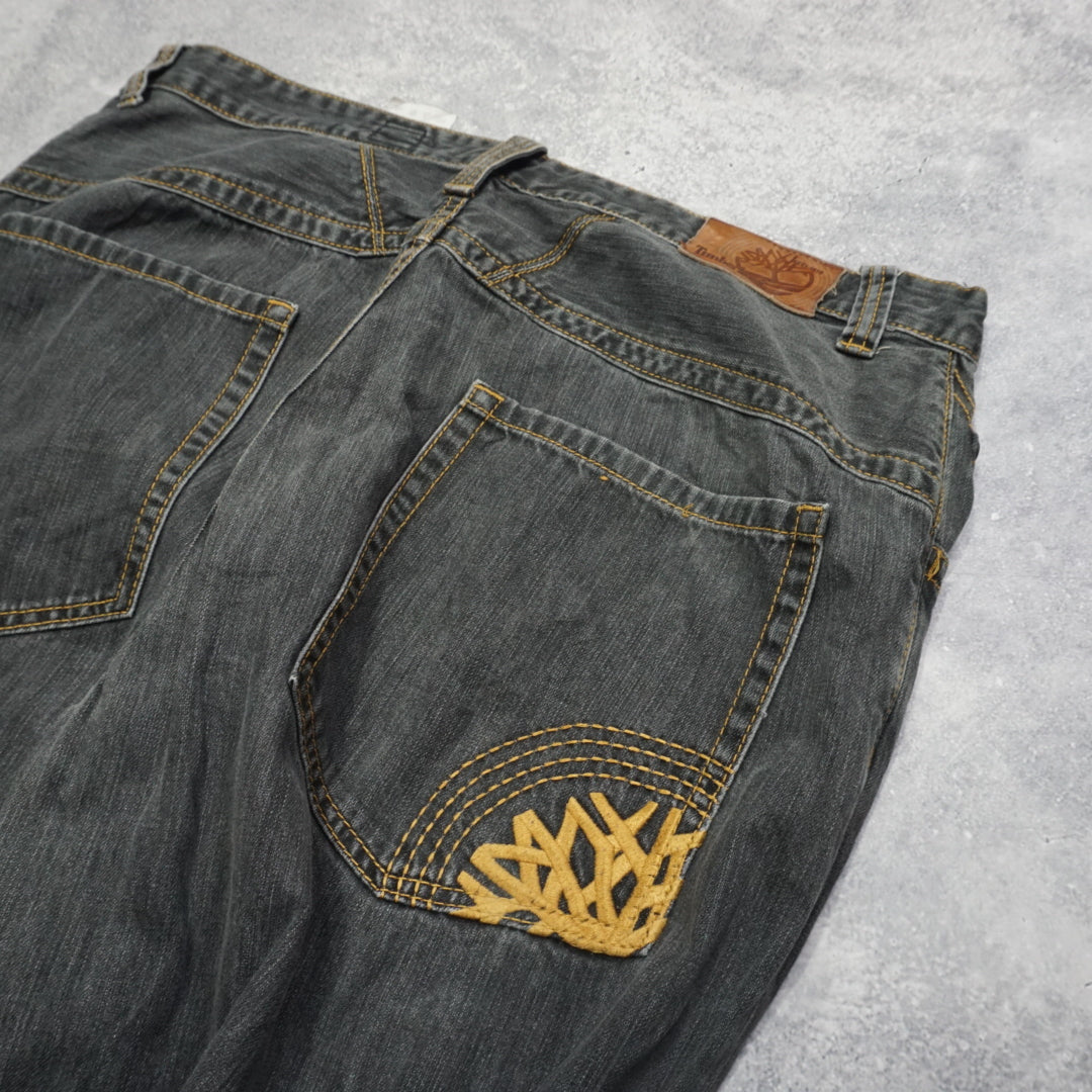2000s Timberland Embroidered Jeans