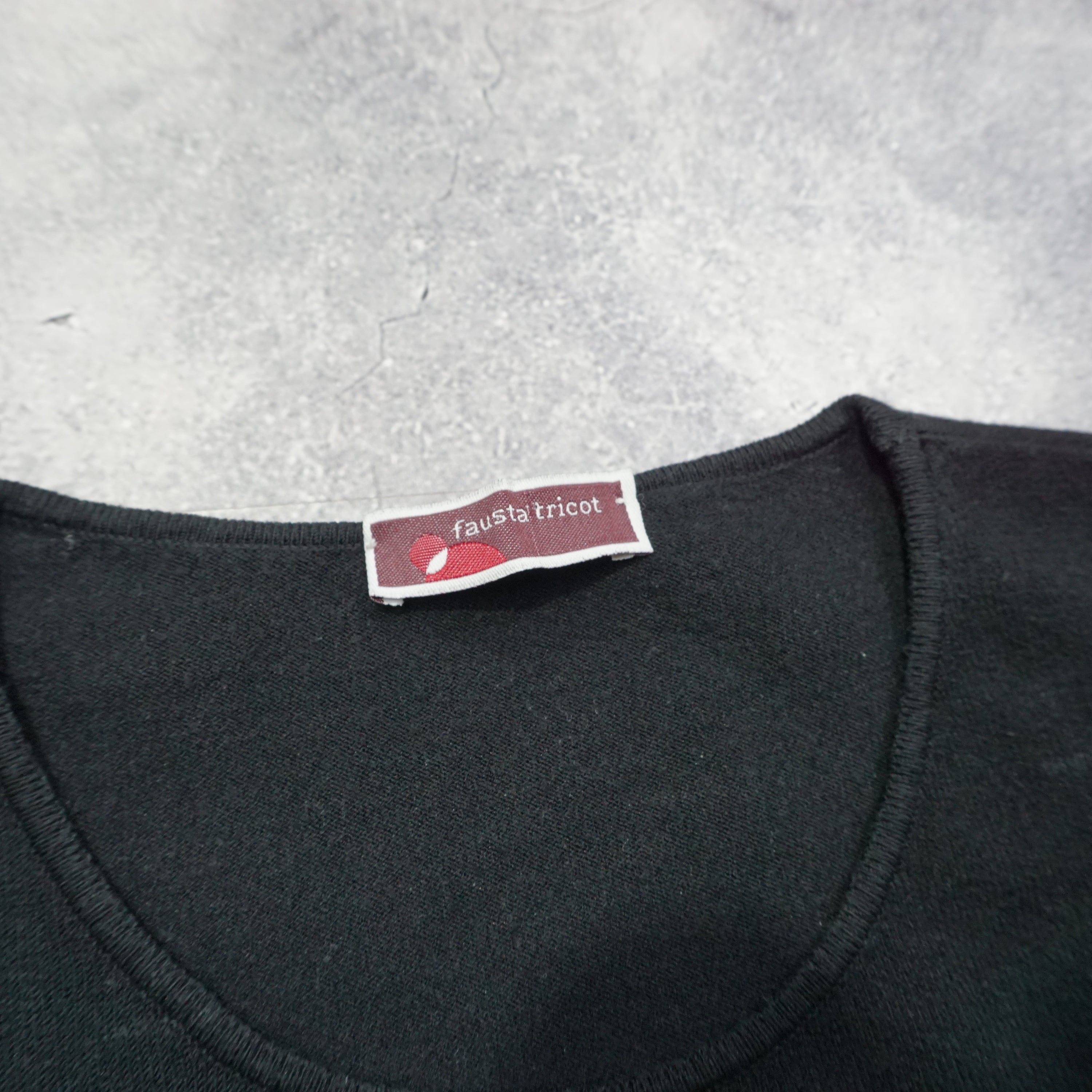 2000s Fausta Tricot Textured Top