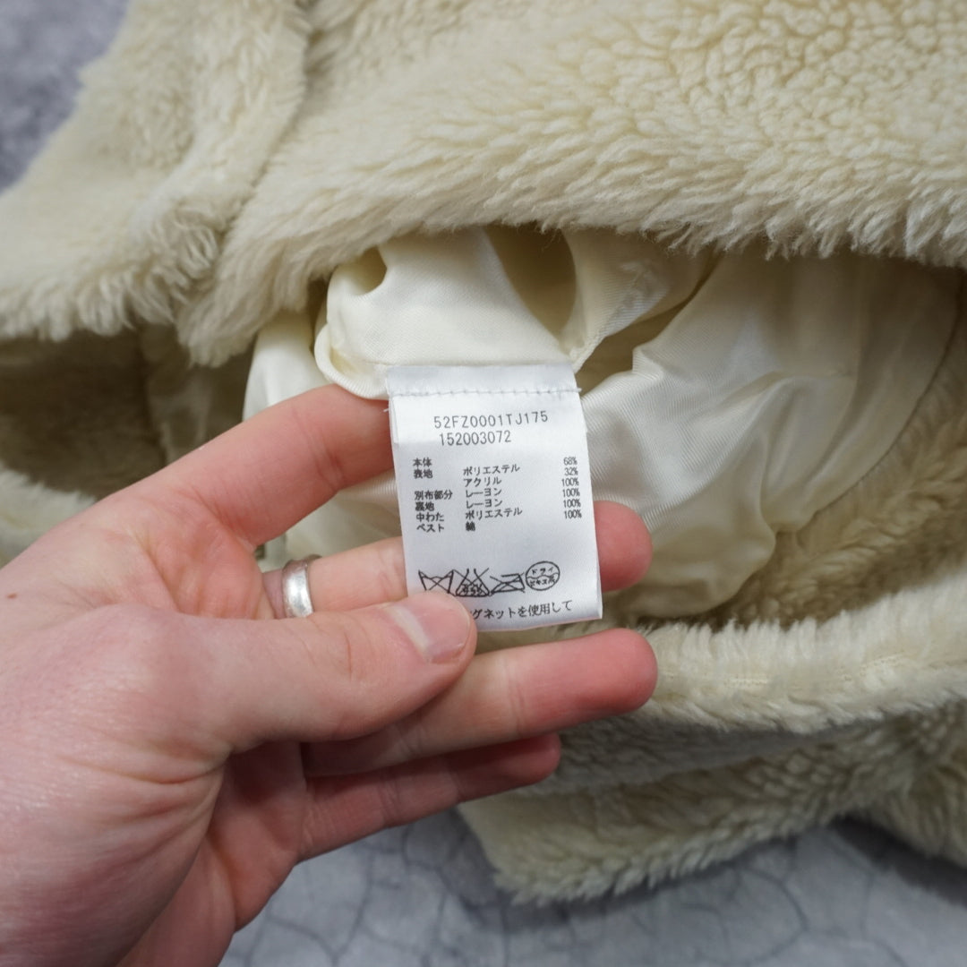 MM6 Maison Margiela Faux Fleece Quilted Jacket