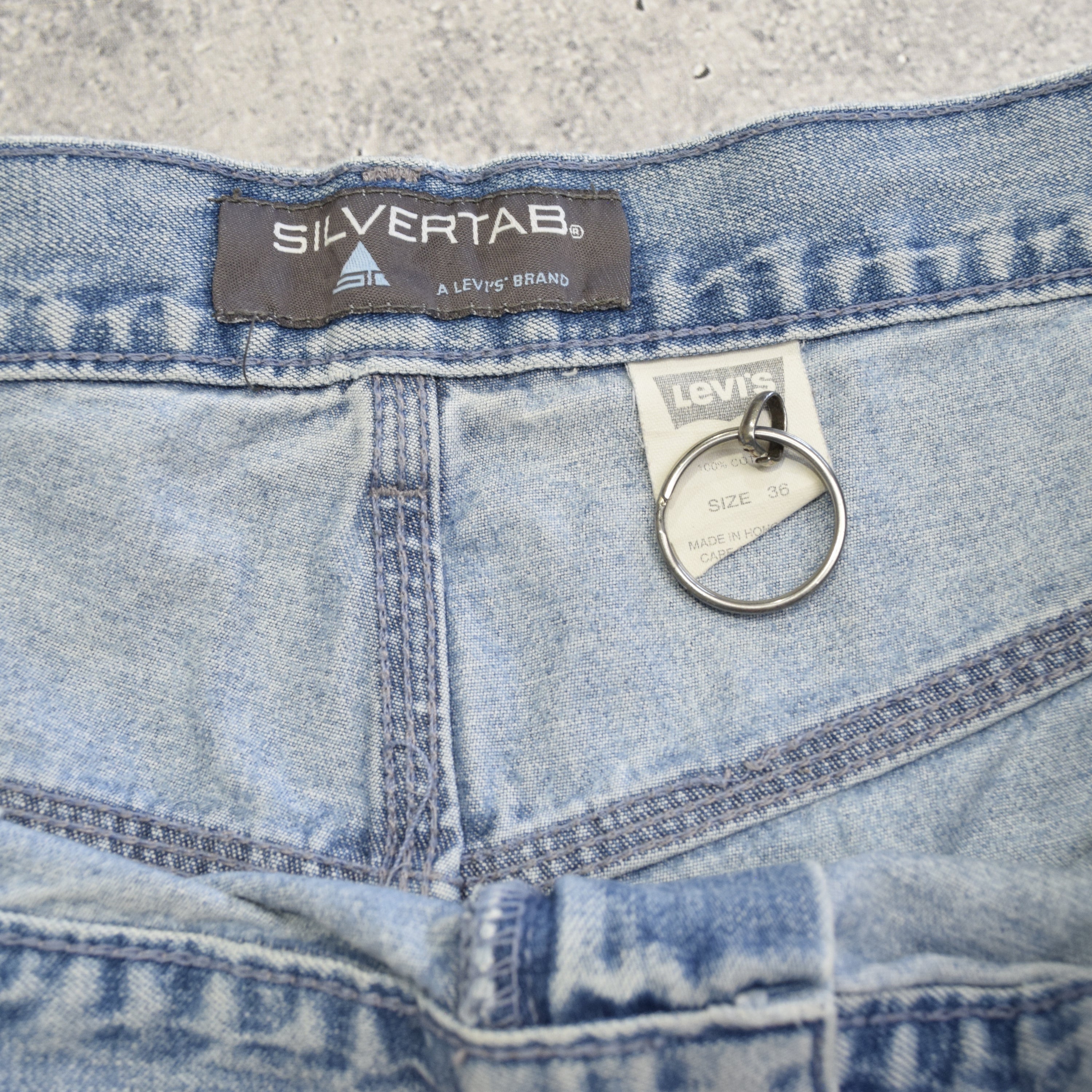 90s Levi's Jorts Silver Tabs