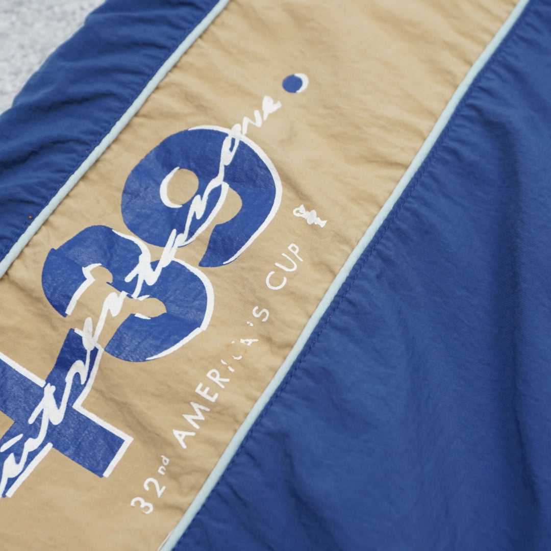 2000s Sergio Tacchini America's Cup Graphic Board Shorts