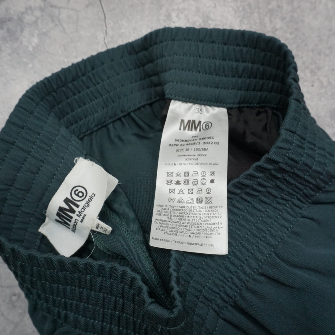 MM6 Maison Margiela Wide Leg Track Pants