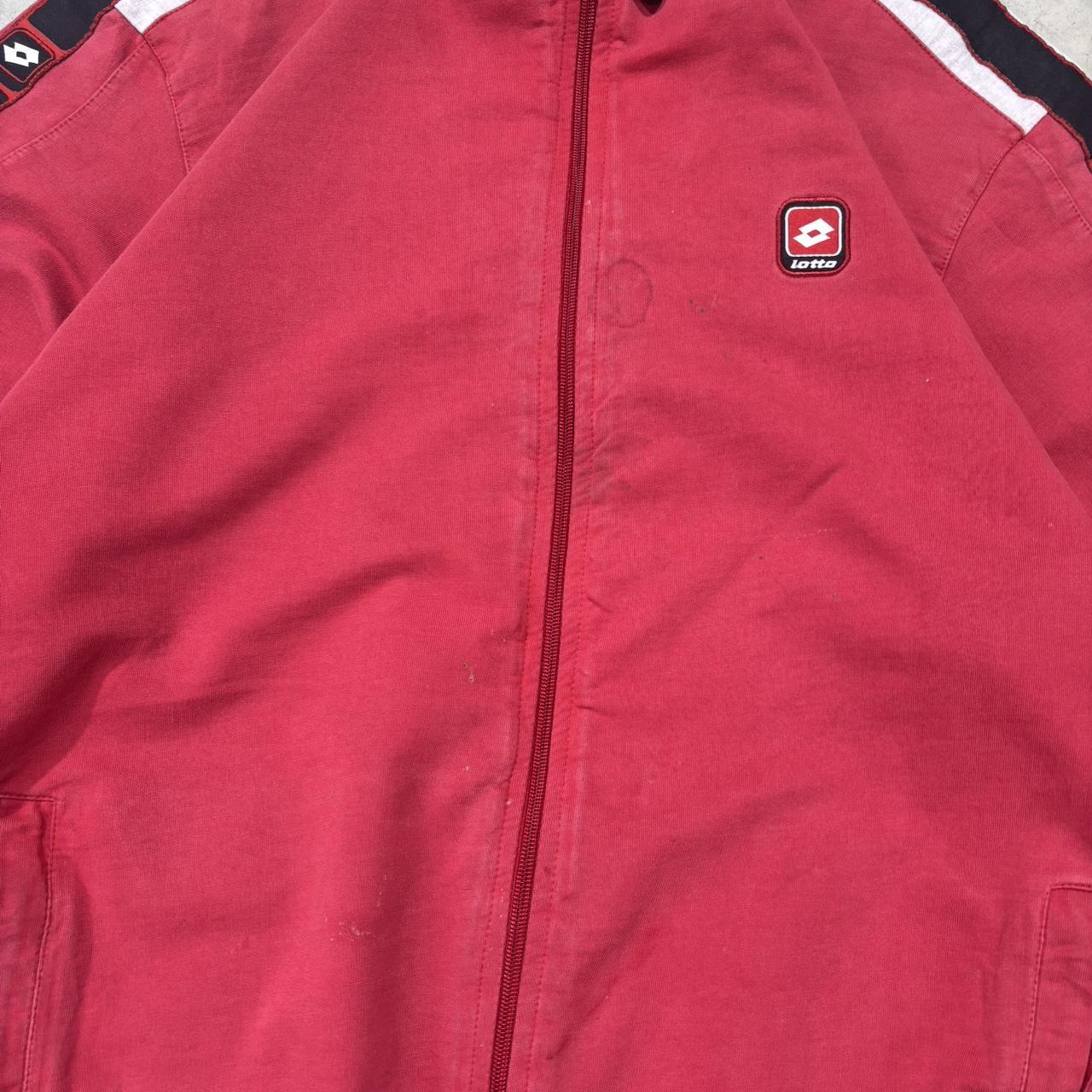2000s Lotto Oversized Track Jacket Hoodie