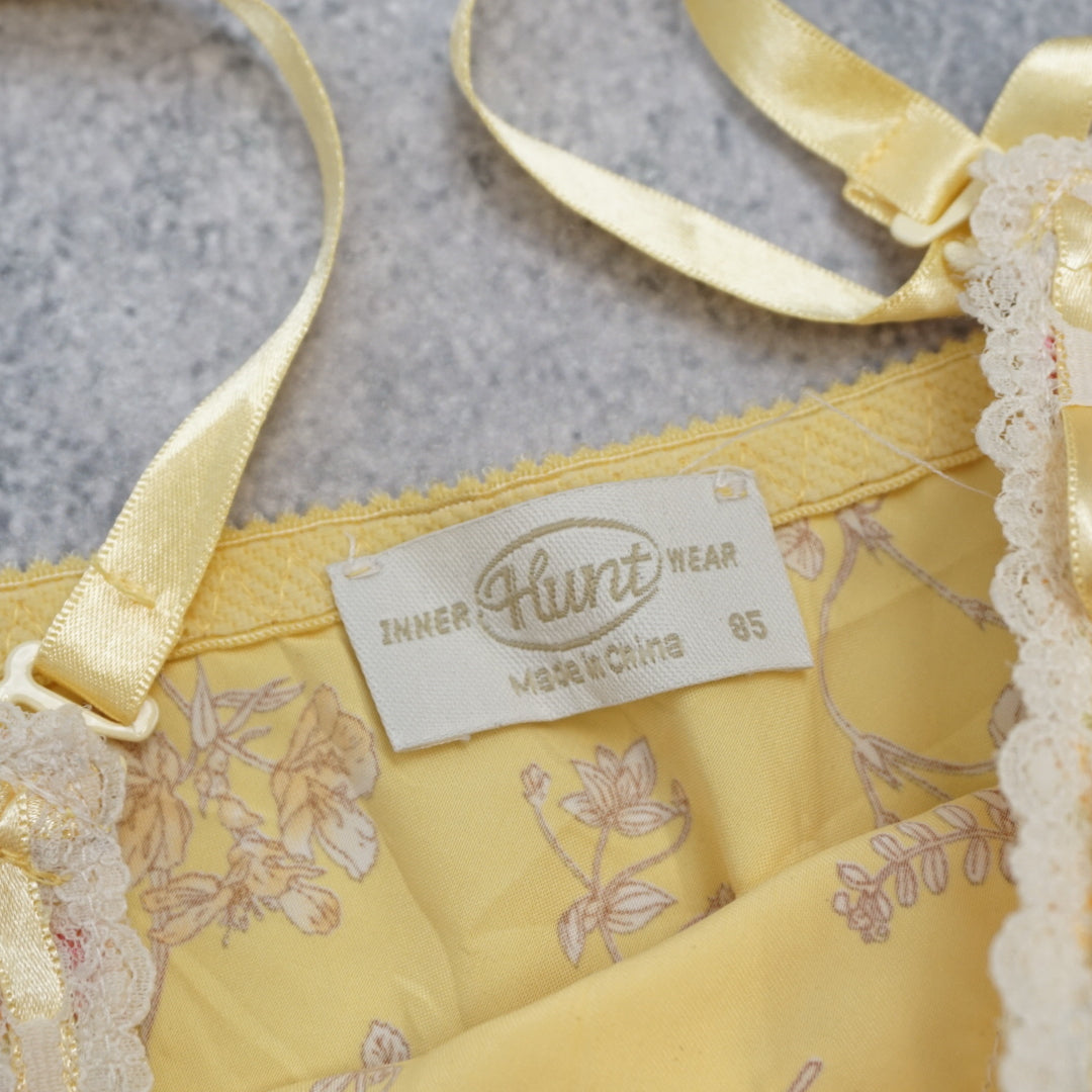 2000s Hunt Wear Floral Lace Cami Top