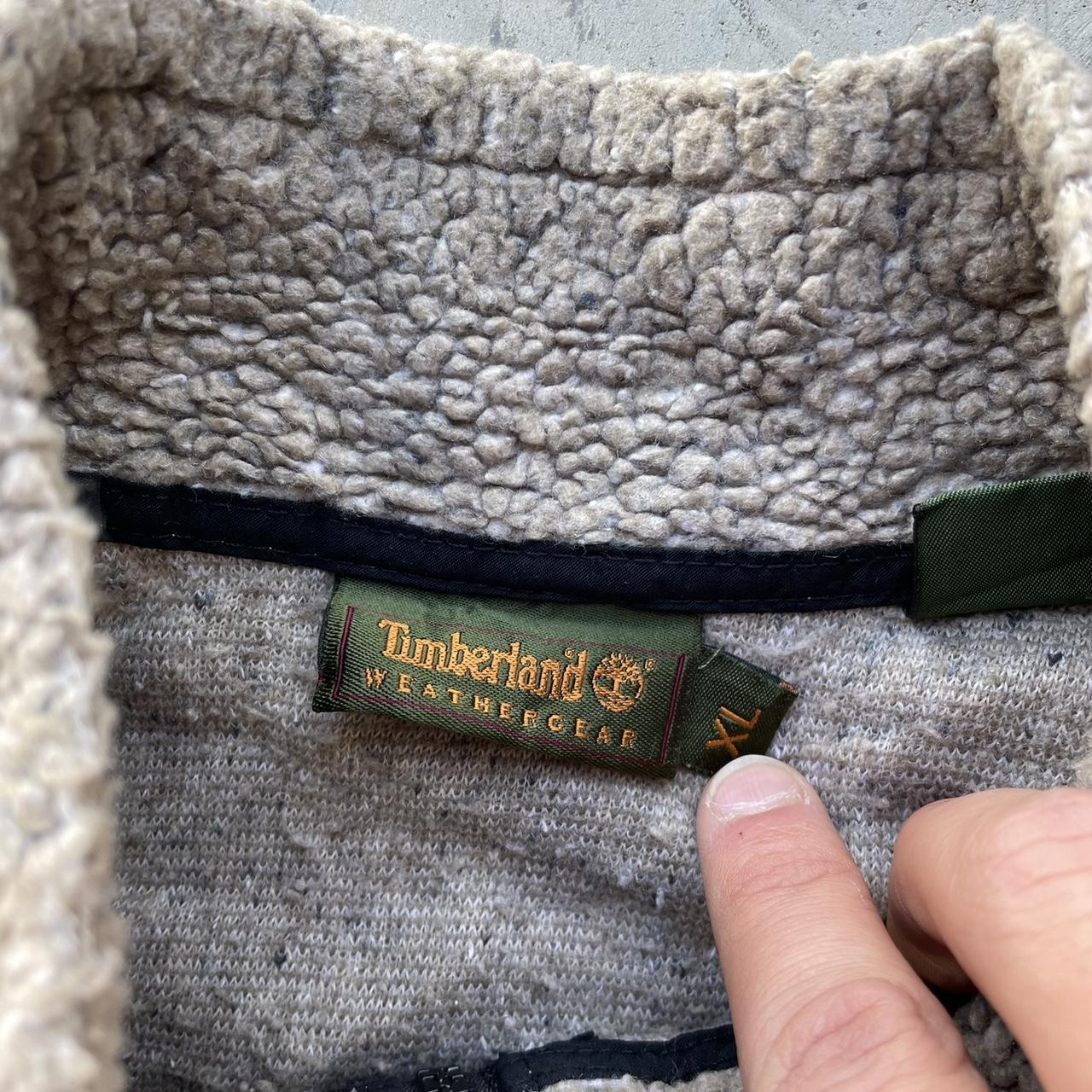 2000s Timberland Oversized Quarter Zip Jumper