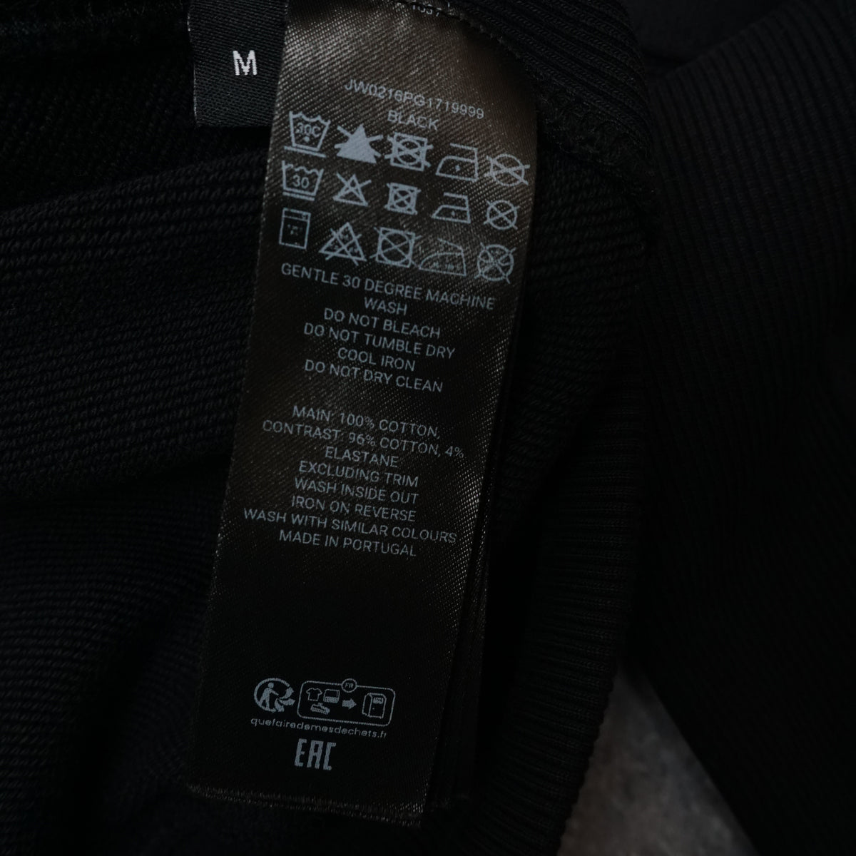 JW Anderson Anchor Logo Cropped Hoodie