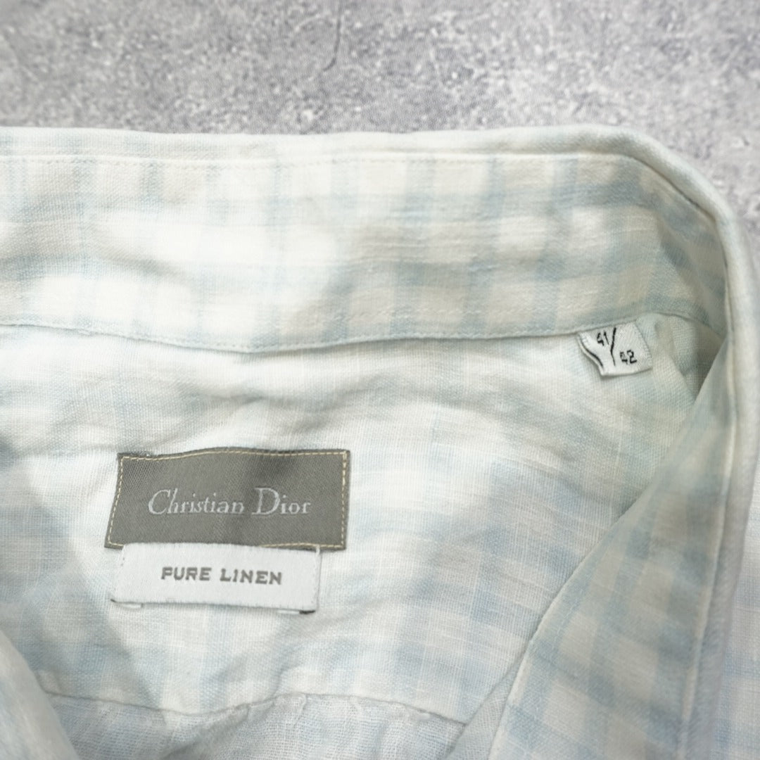 Christian Dior Pure Linen Button Up