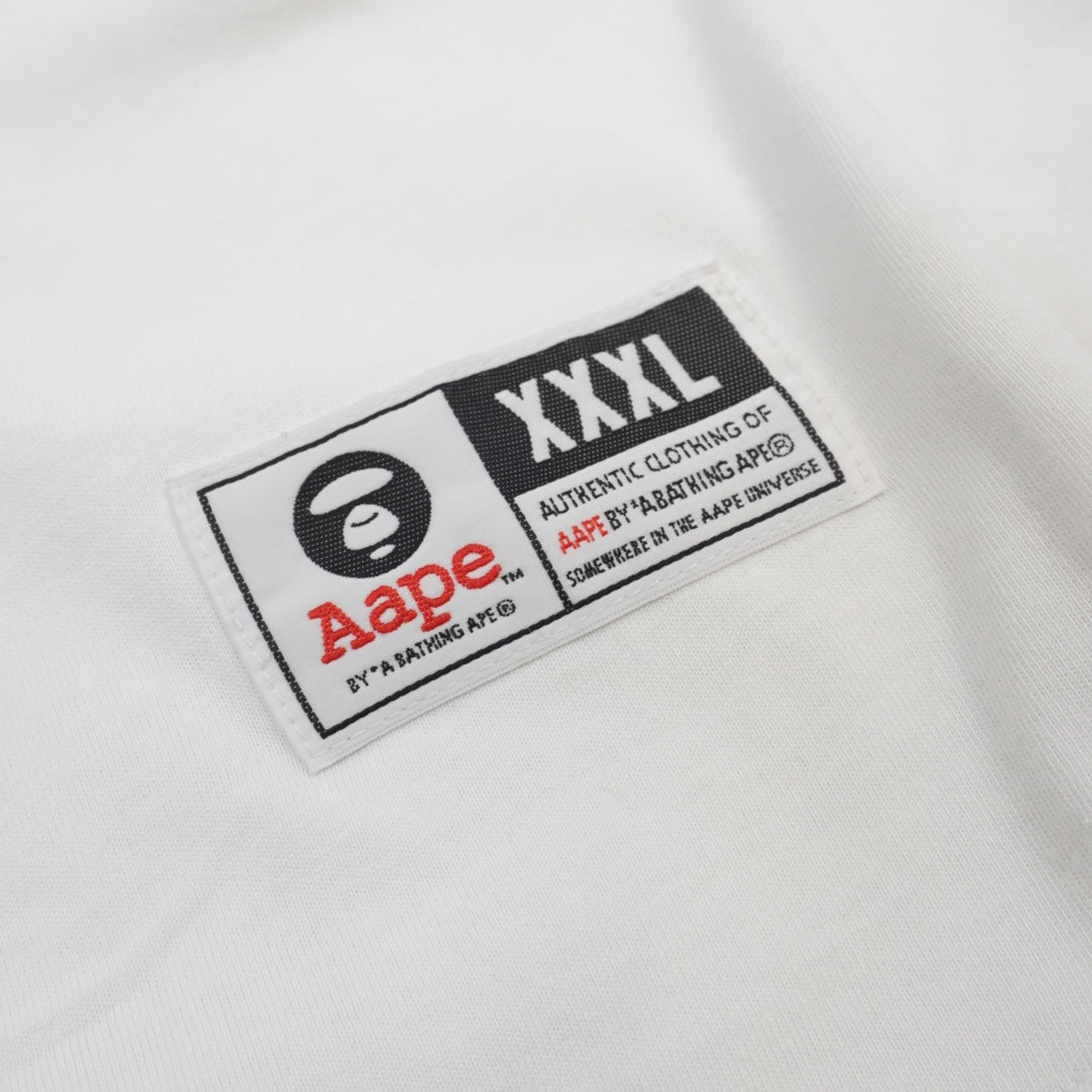 AAPE by A Bathing Ape Spellout Embroidered T-Shirt