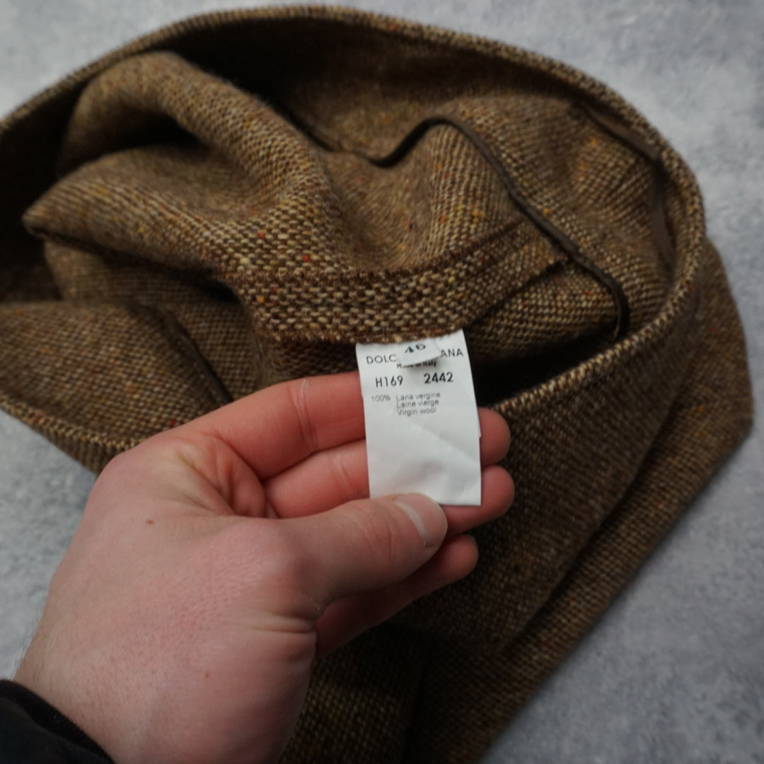 2000s Dolce & Gabbana Wool Skirt