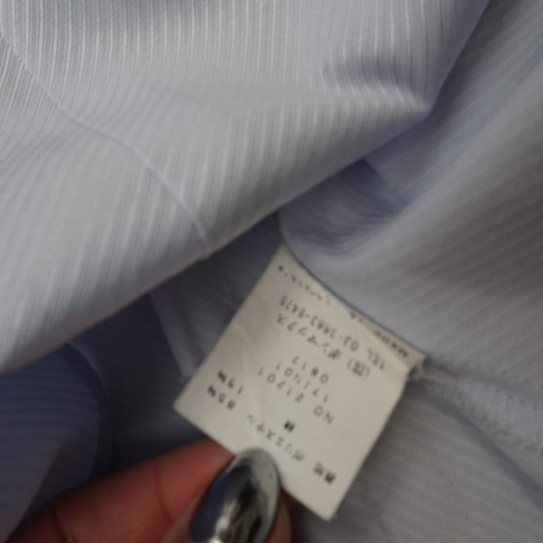 2000s Rizal Striped Satin Shirt