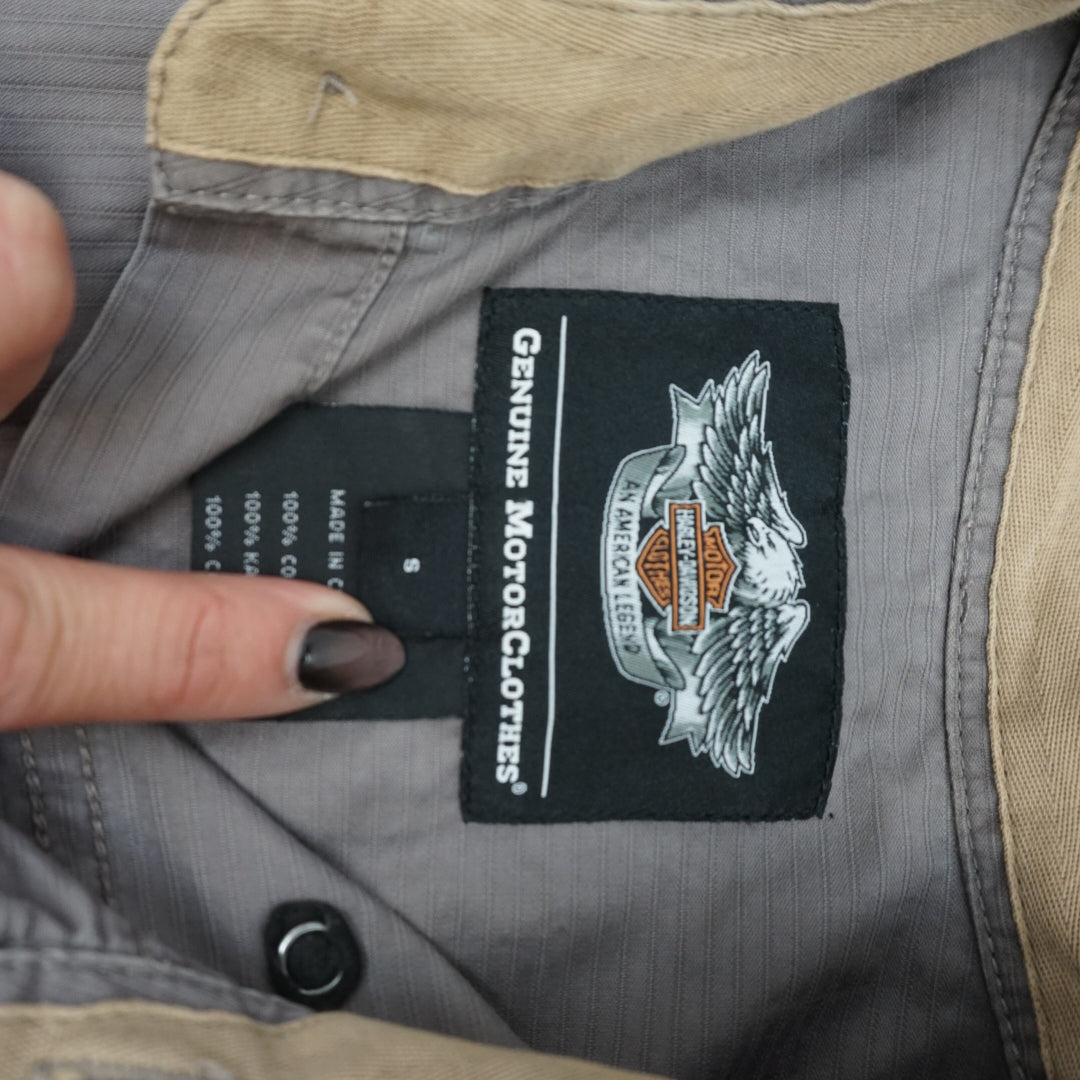 2000s Harley-Davidson Button Up
